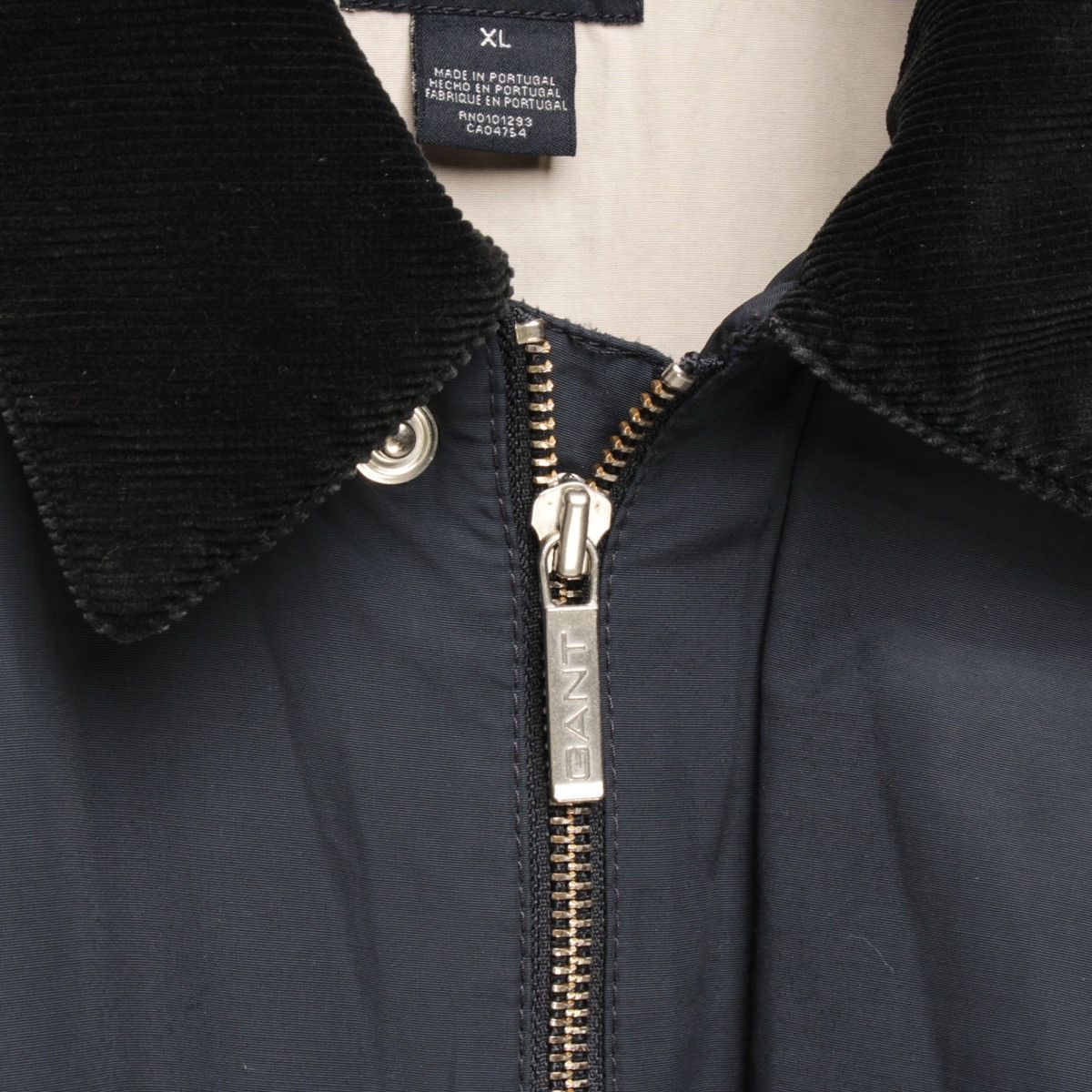 Gant GANT Nylon Full Zip Jacket Dark Blue Size: XL Size US XL / EU 56 / 4 - 11 Thumbnail