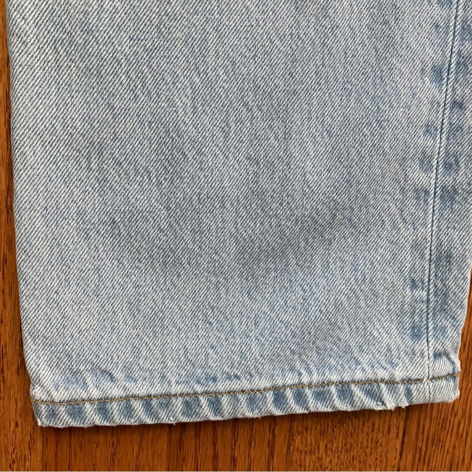 Reformation REFORMATION $178 Cynthia High Straight Jeans Tahoe Wash 28 Size 28" / US 6 / IT 42 - 14 Thumbnail