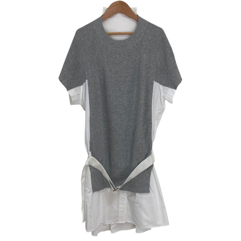 Sacai sacai Knit Docking Dress Others Dresses 18-03637 DUTY FREE for USA