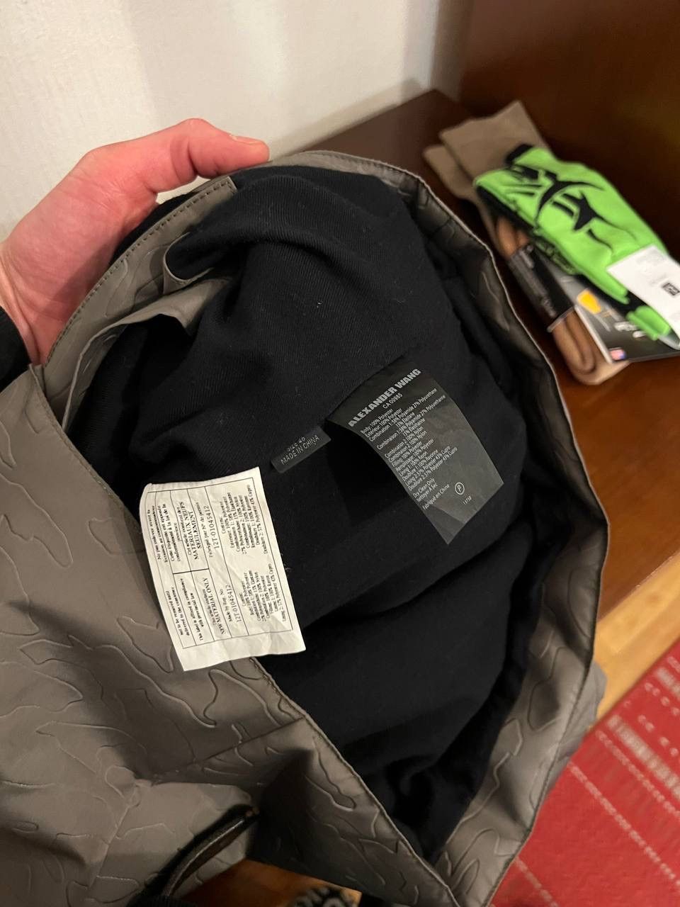 Alexander Wang Camo jacket with velour collar Size US S / EU 44-46 / 1 - 13 Thumbnail
