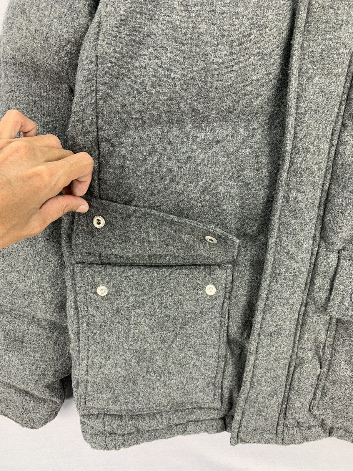 Ciaopanic Ciaopanic Wool Puffer Hoodie Down Jacket Size US M / EU 48-50 / 2 - 11 Thumbnail