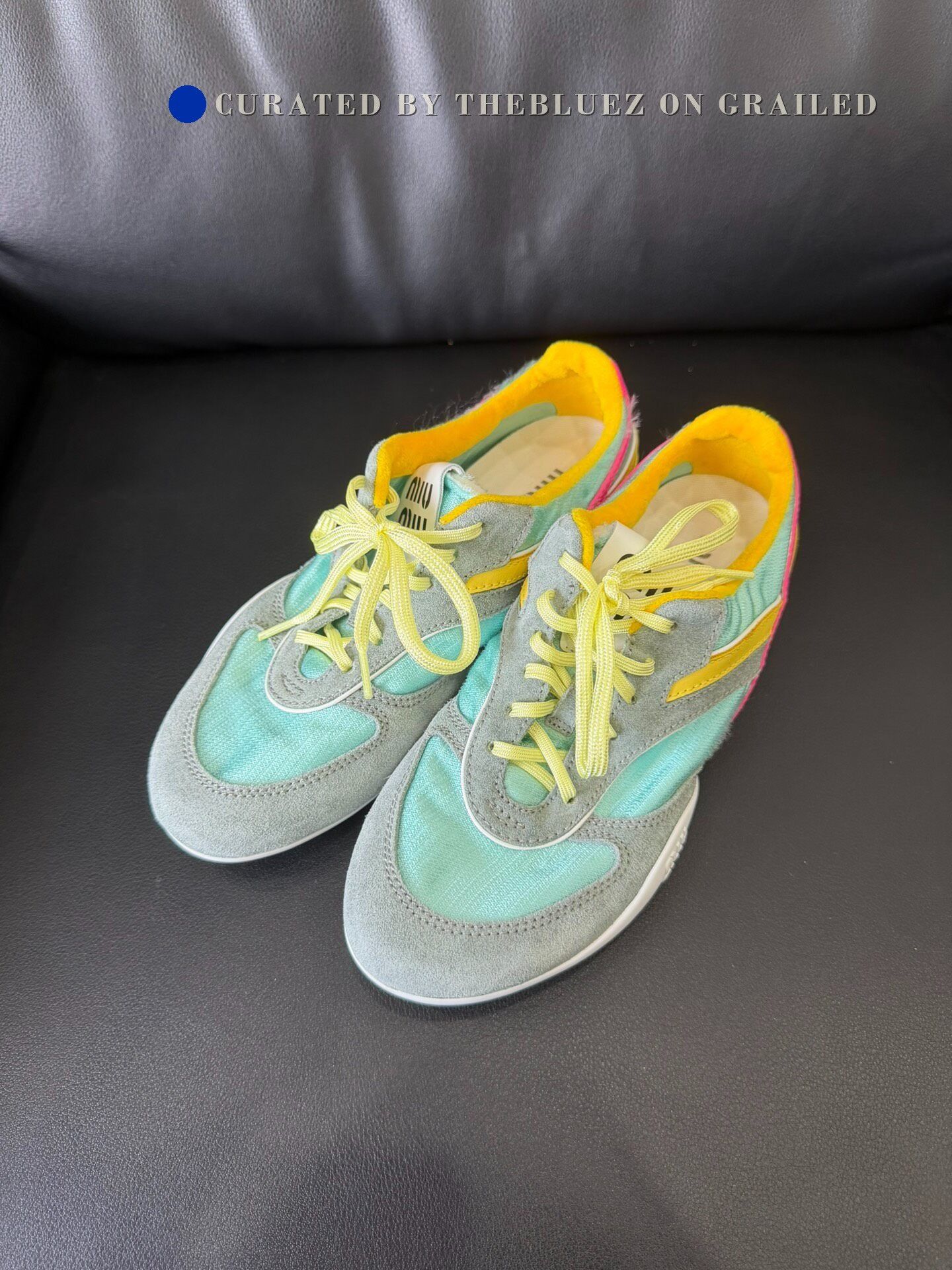 Miu Miu MIU MIU Color Block Trainer Shoes Size US 6 / IT 36 - 1 Thumbnail