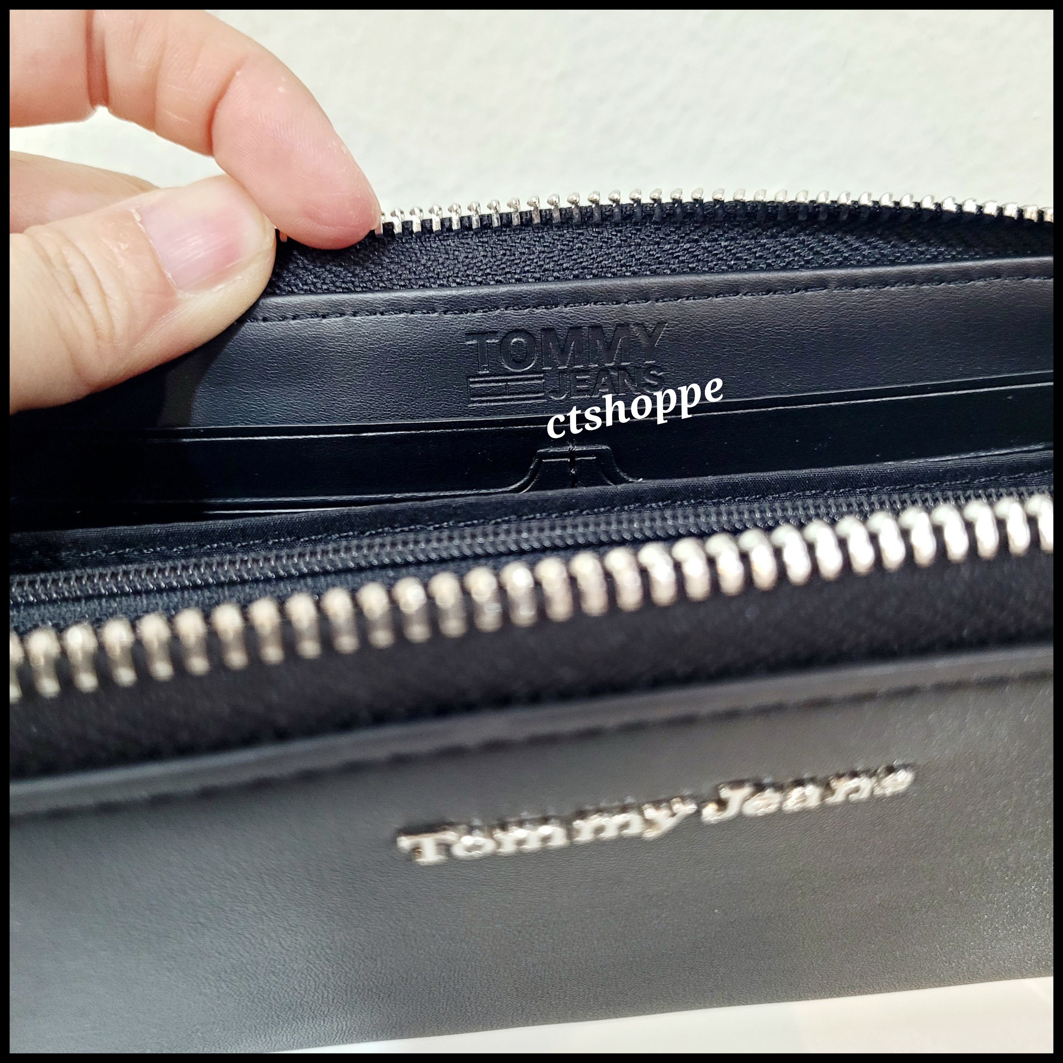 Tommy Jeans Tommy Jeans Black Long Zip Wallet Size ONE SIZE - 8 Thumbnail