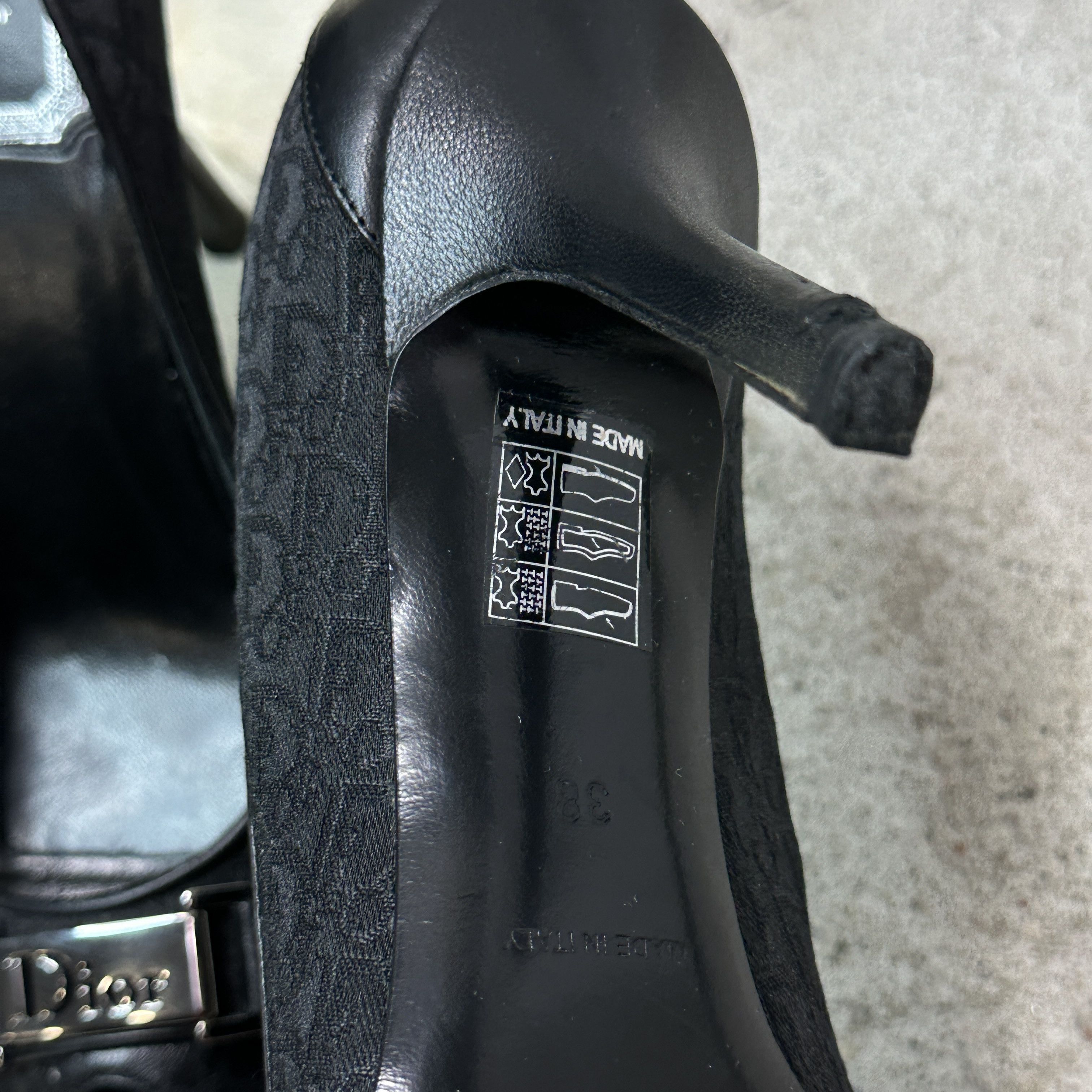 Dior Vintage Classy Christian Dior by John Galliano Heels Y2K Size US 8 / IT 38 - 9 Thumbnail