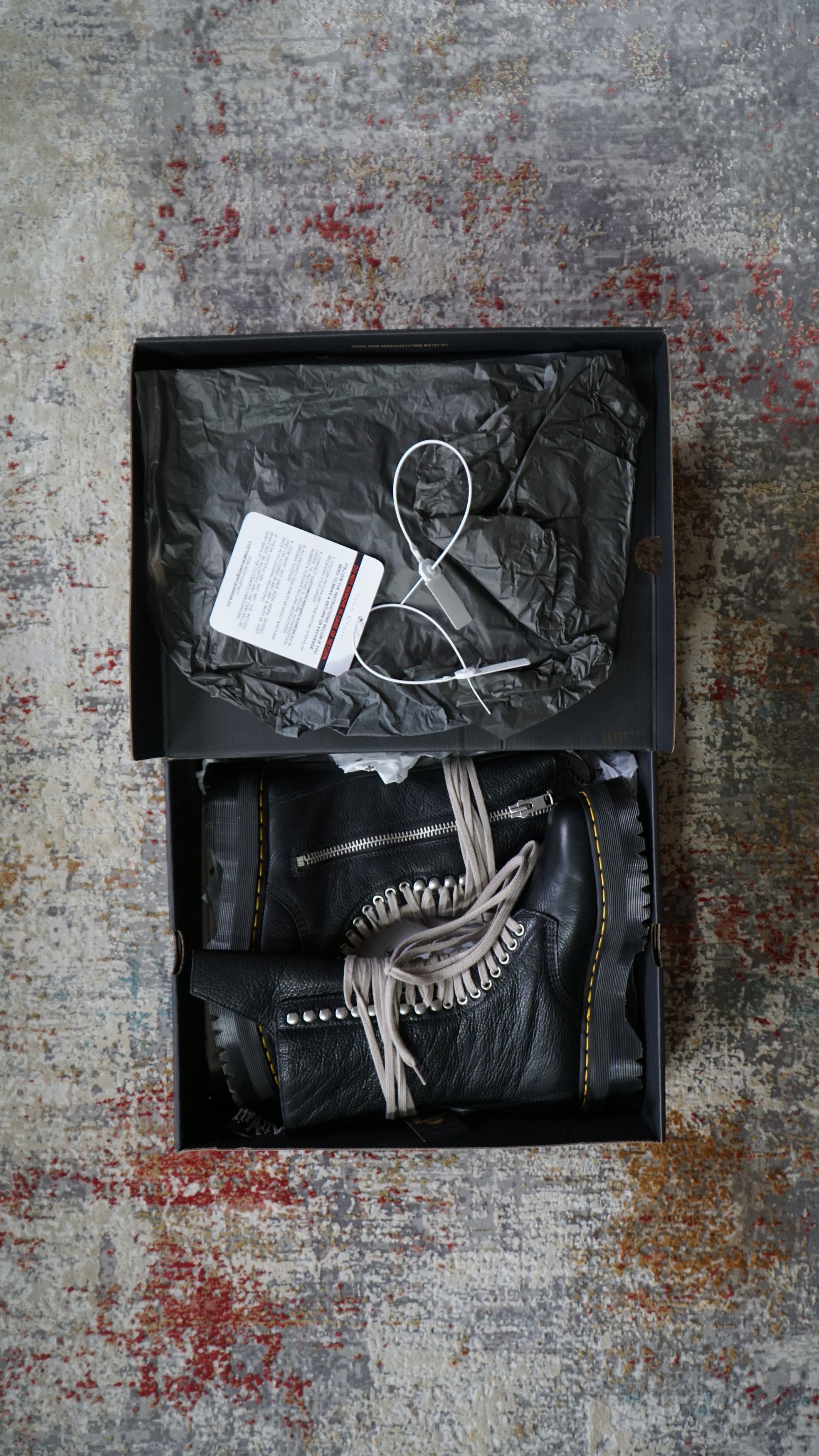 Dr. Martens × Rick Owens Rick Owens x Dr. Martens 1918 boots Size US 9 / EU 42 - 5 Thumbnail