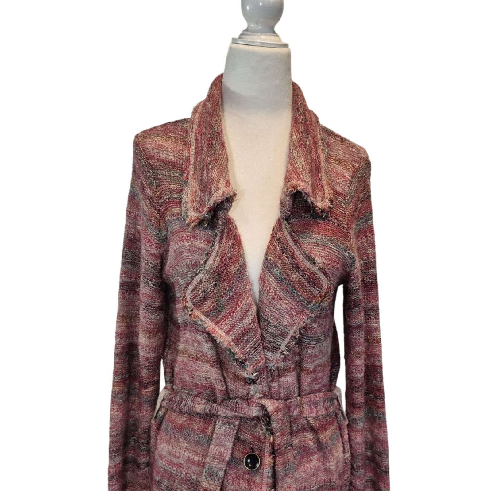 Free People Free People Red Desert Sunrise Duster Cardigan Sweater Small Size S / US 4 / IT 40 - 6 Thumbnail