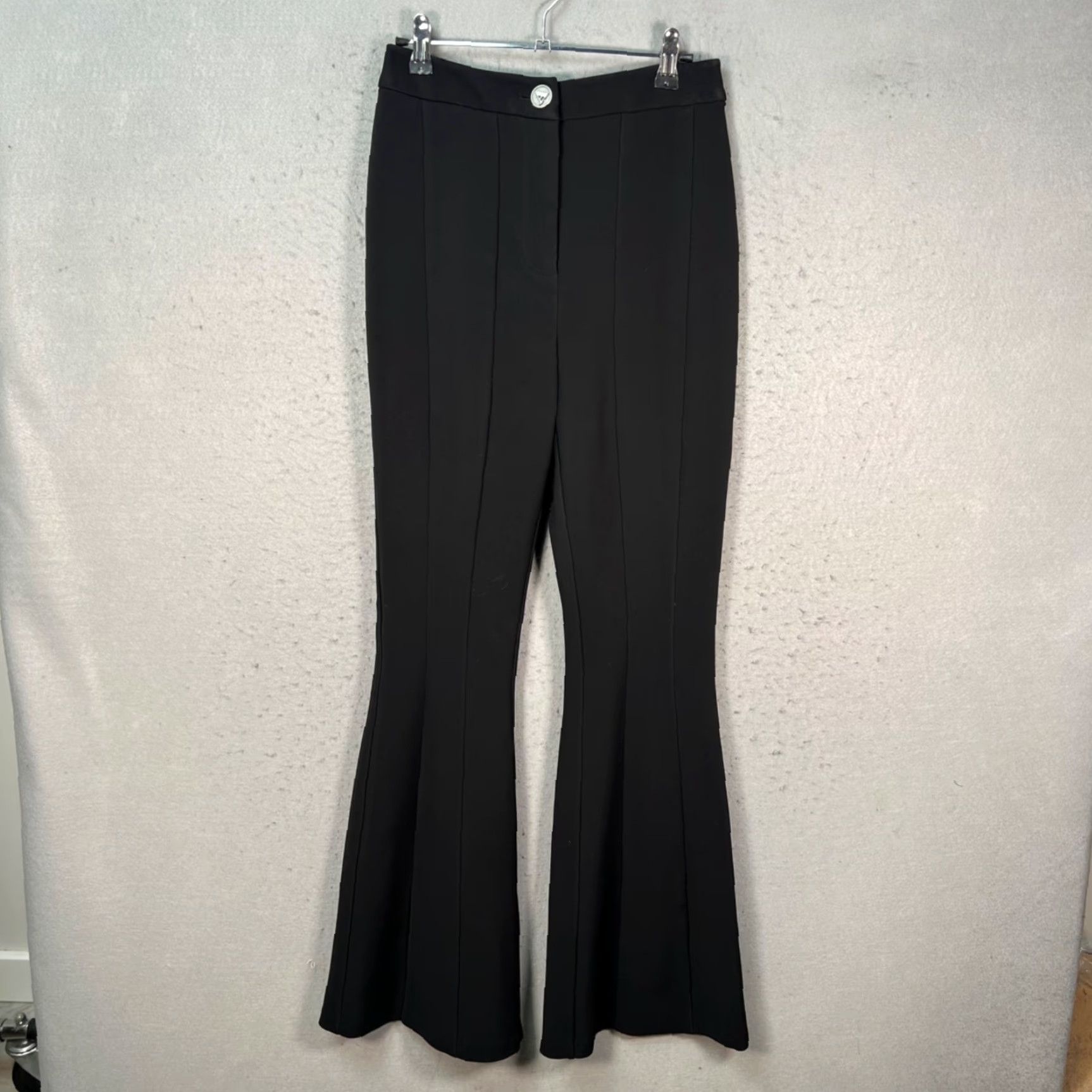 black flared dress pants The Perfect Black Hi-Rise Flare Pants