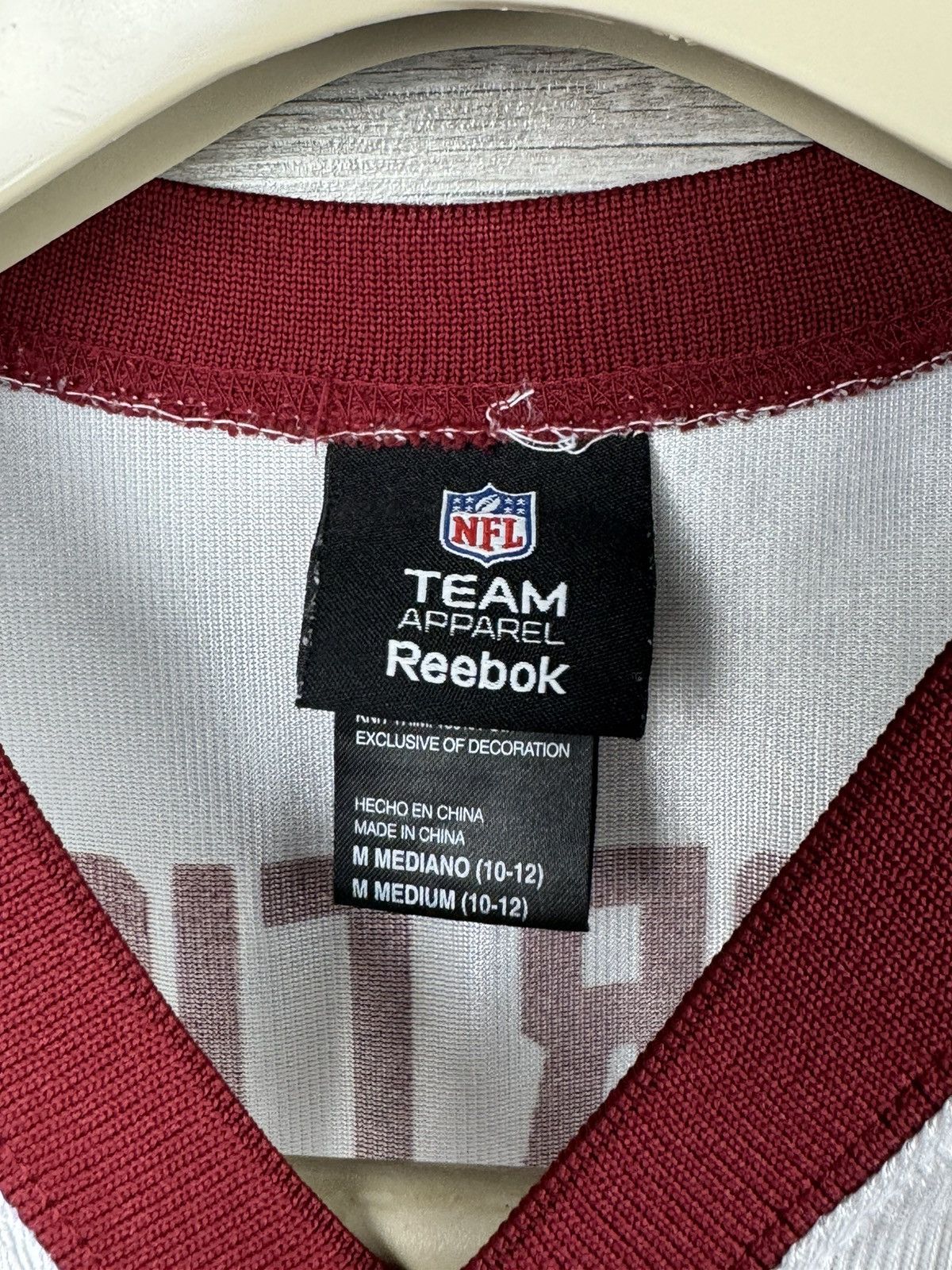 Reebok Reebok Large Washington Redskins White #26 Portis Size US S / EU 44-46 / 1 - 10 Thumbnail