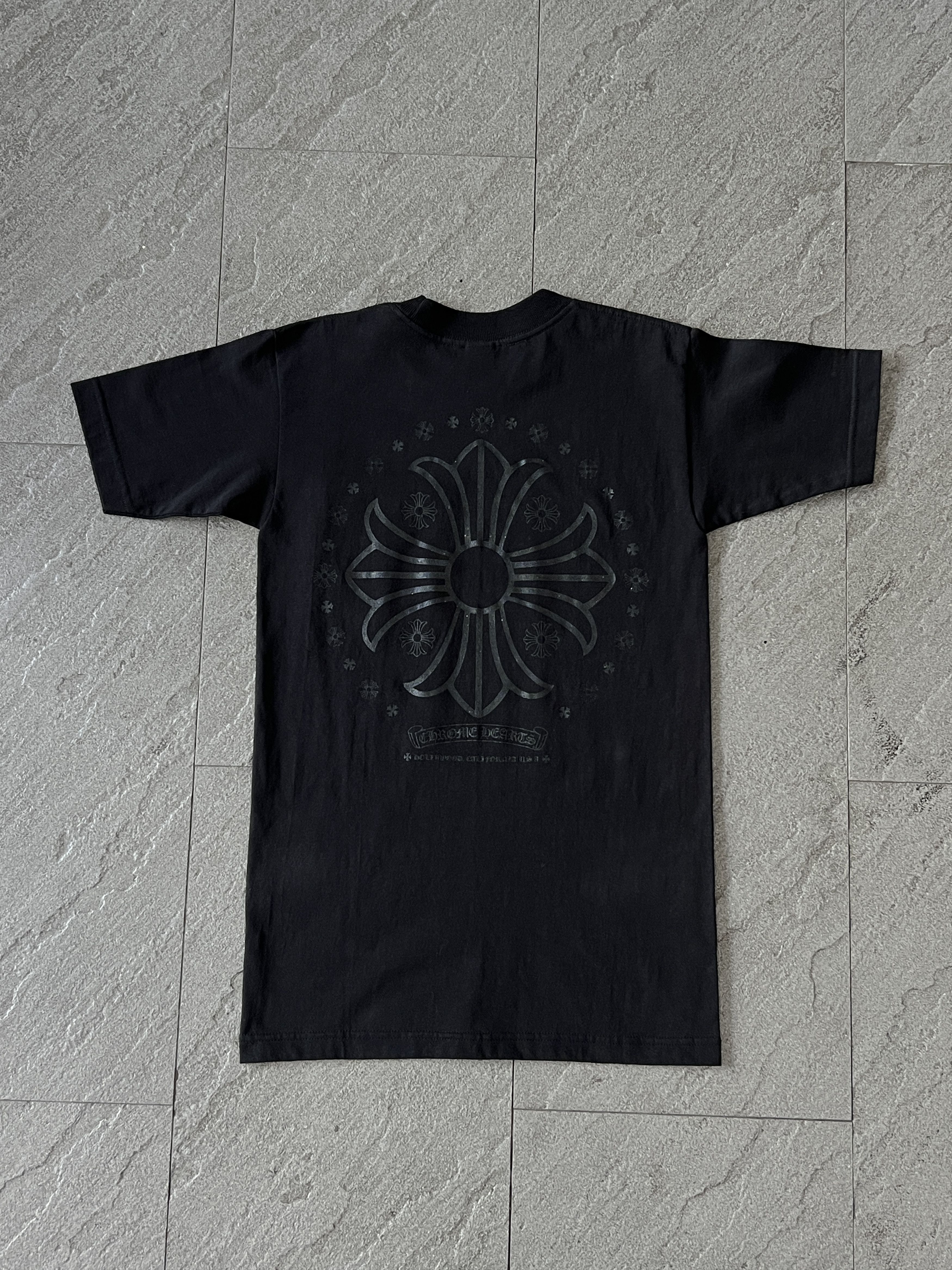 Chrome Hearts Chrome Hearts Tonal Cross Pocket Tee Black S Size US S / EU 44-46 / 1 - 4 Thumbnail