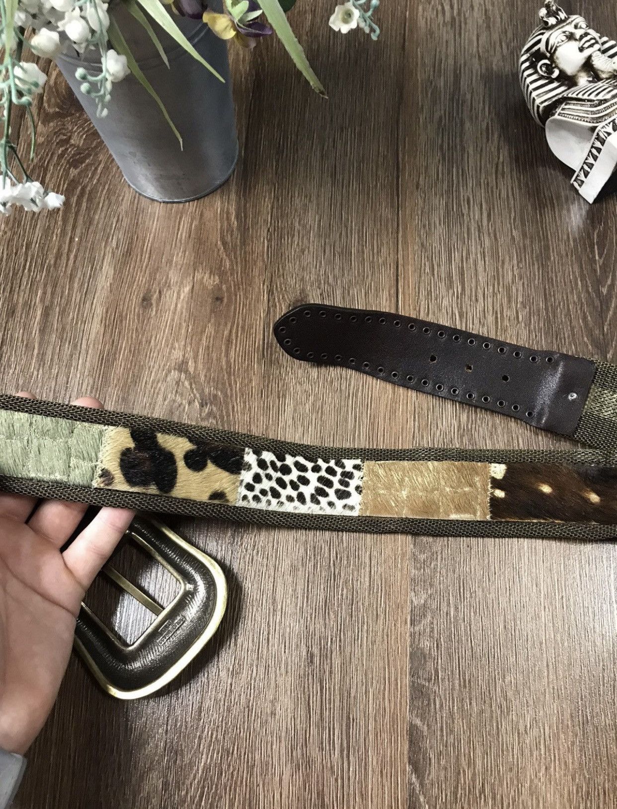 B.B. Simon × Vintage Belt B.B Simon style NANNI Italy vintage very rare 🔥 Size ONE SIZE - 4 Thumbnail