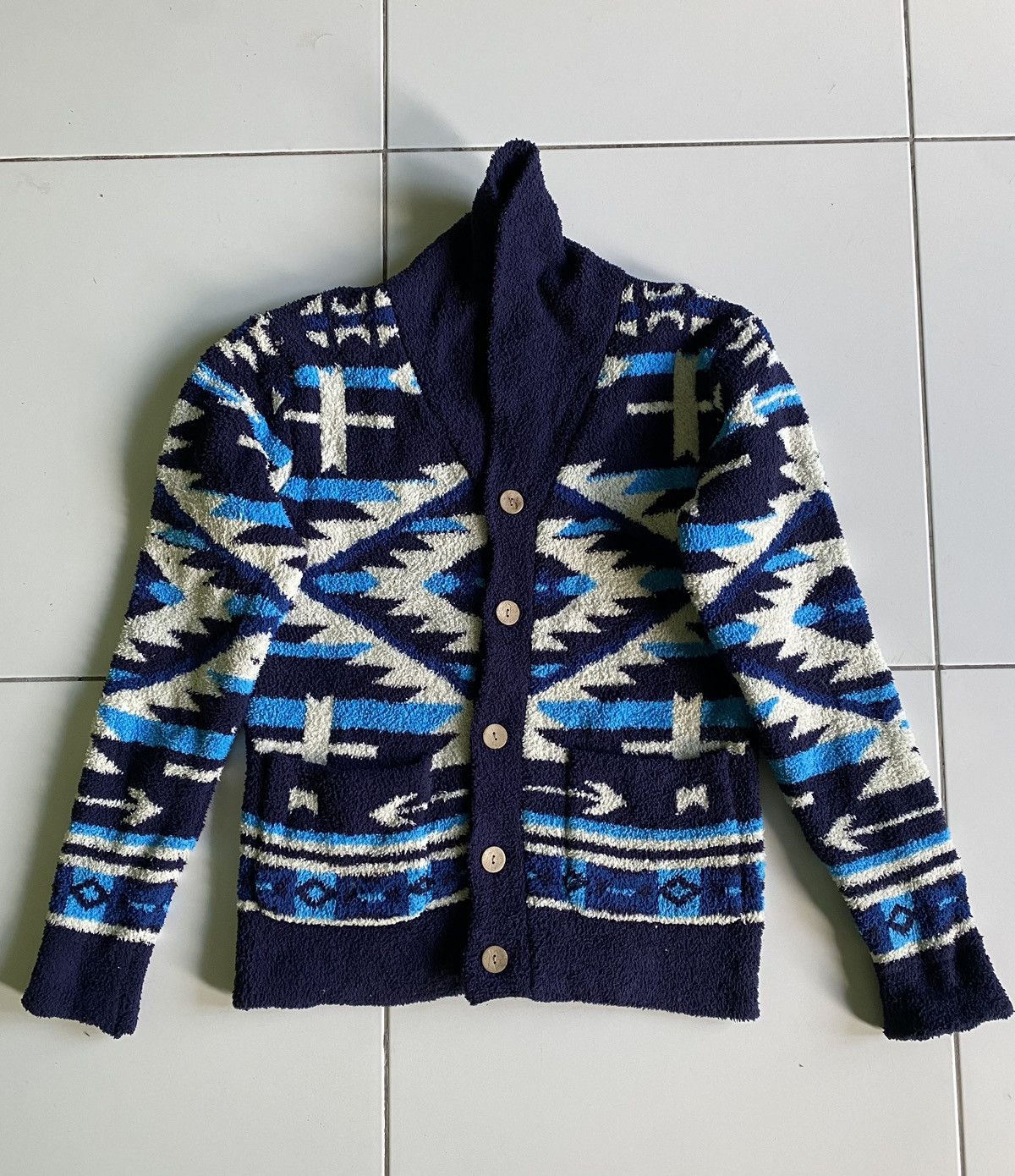Vintage California Cardigan Fleece Pullover