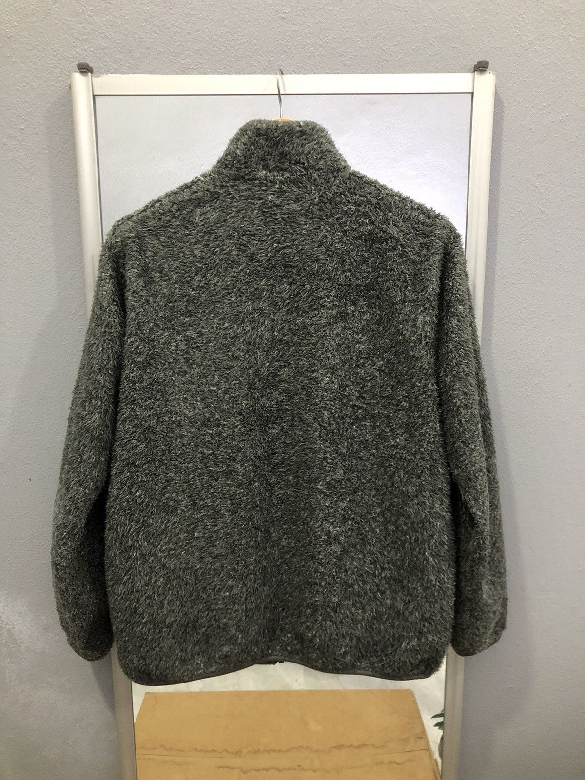 Uniqlo Uniqlo Cozy Sherpa Zip Jacket - Charcoal Grey Size US L / EU 52-54 / 3 - 9 Thumbnail