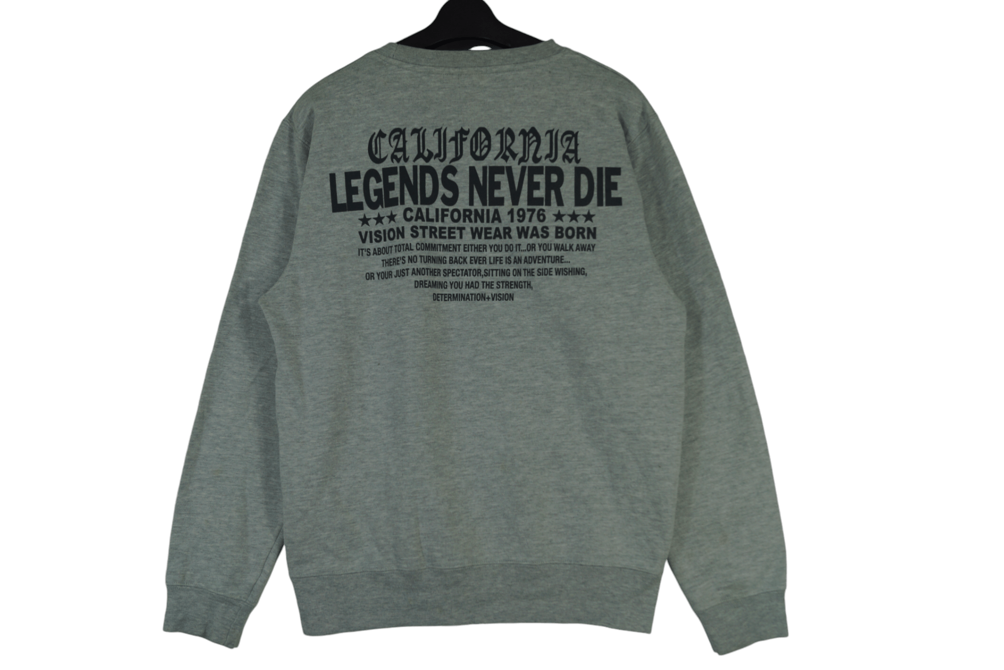 Vintage × Vision Streetwear Vision Streetwear Sweatshirt Big Logo Nice Design Size US M / EU 48-50 / 2 - 5 Thumbnail