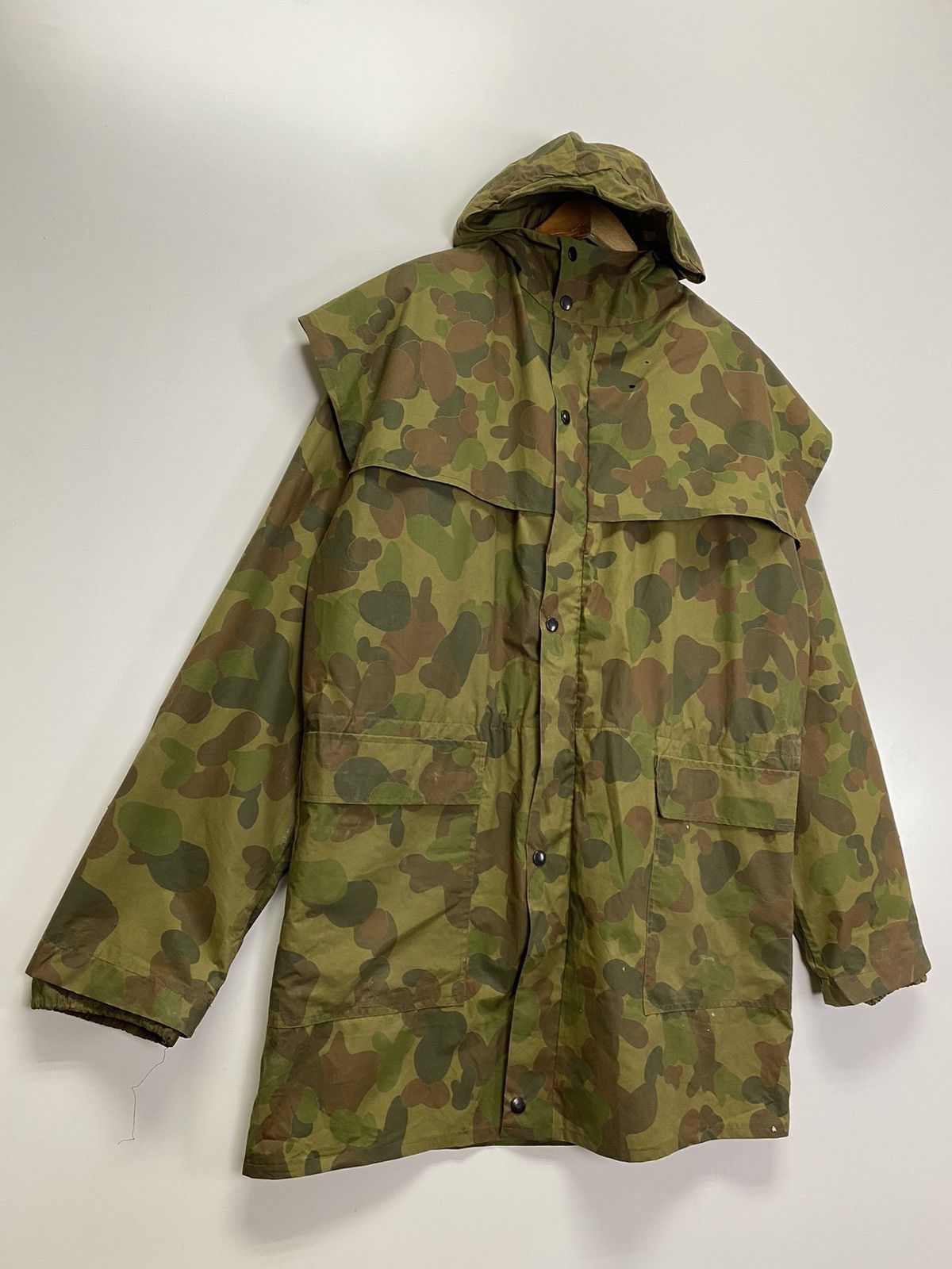 Vintage Vintage Camo Parka Jacket Size US XL / EU 56 / 4 - 4 Thumbnail