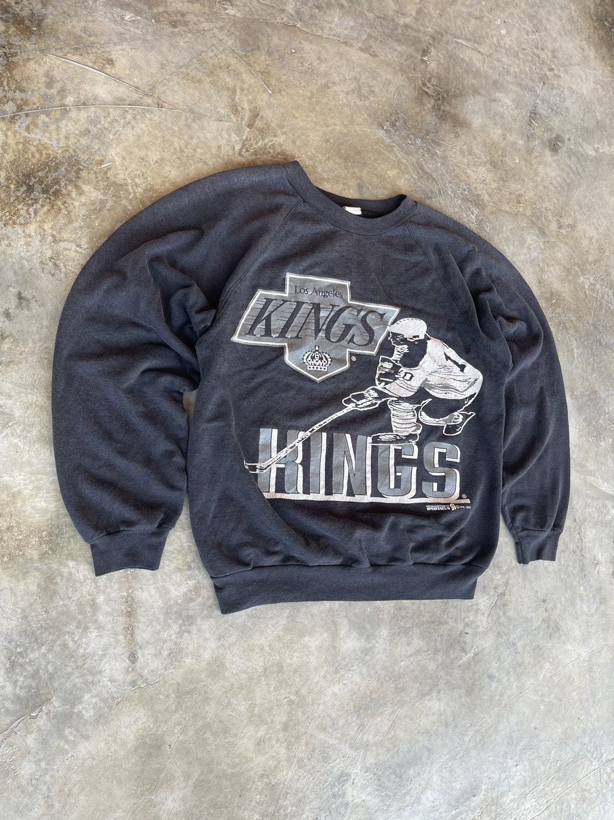 NHL Vintage 90s NHL Kings Los Angeles Sweatshirt Size US M / EU 48-50 / 2 - 3 Thumbnail