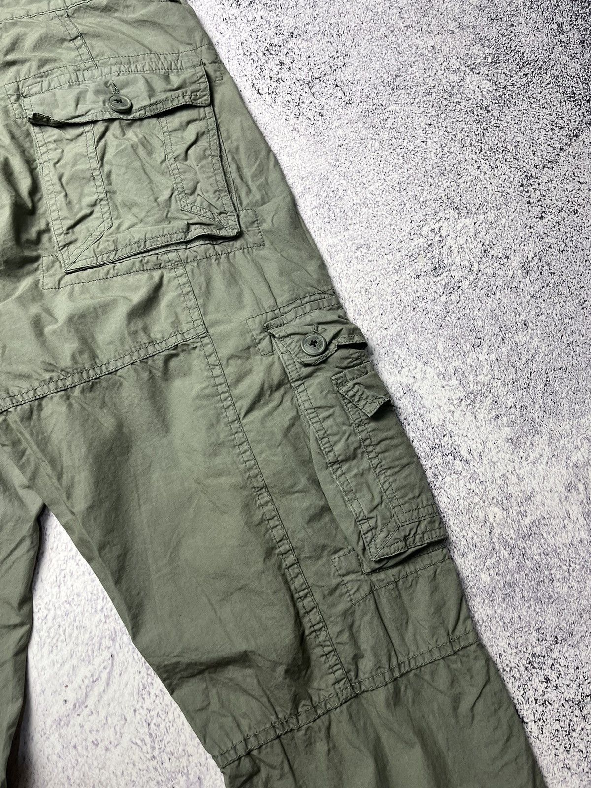 Other VINTAGE JAPANESE STYLE MULTI POCKET MILITARY CARGO PANTS Size US 34 / EU 50 - 21 Thumbnail