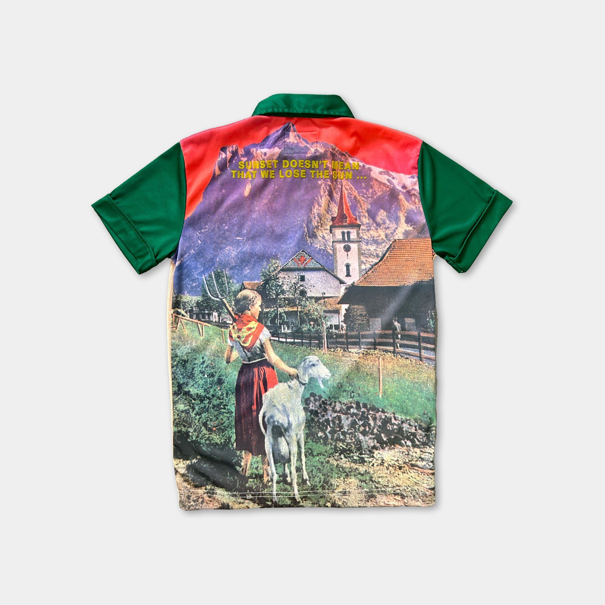 Walter Van Beirendonck Walter Van Beirendonck 1990's Sunset Print Shirt Size US XS / EU 42 / 0 - 3 Thumbnail