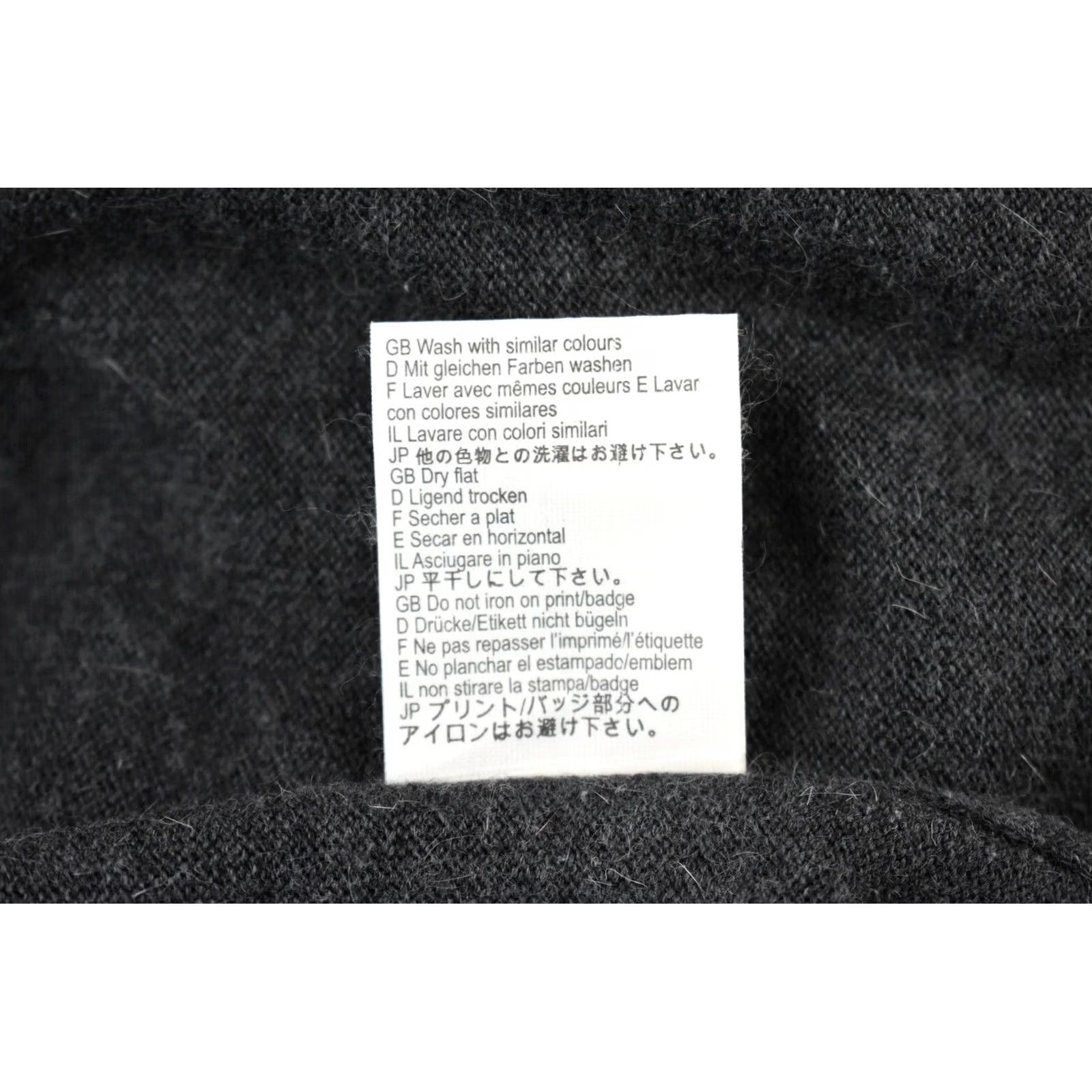 Scotch & Soda SCOTCH & SODA Men's Grey Logo V-Neck Knitted Pullover Jumper 2XL Size US XXL / EU 58 / 5 - 8 Thumbnail