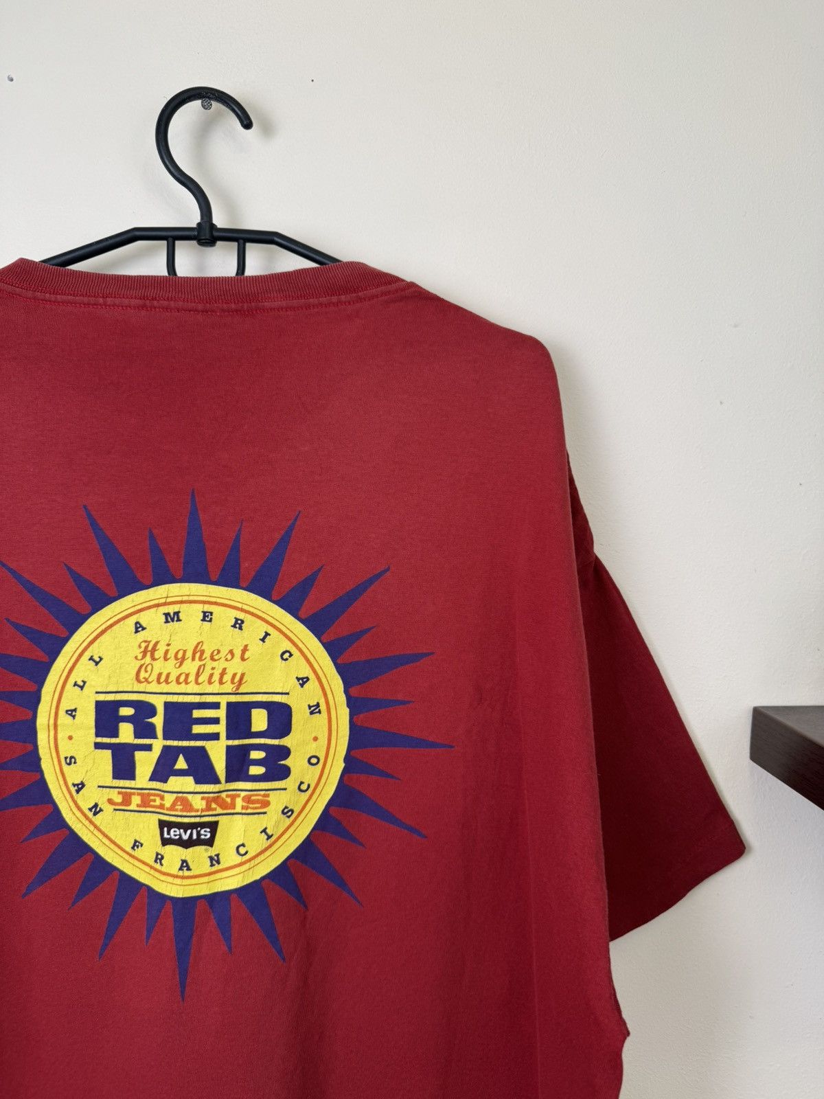 Levi's Vintage Levis T shirt Red Tab Red XL Streetwear Size US L / EU 52-54 / 3 - 6 Thumbnail