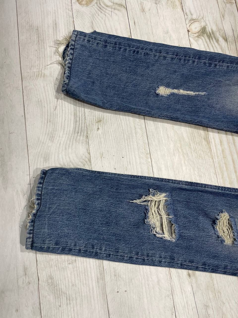 Diesel Diesel Thavar Slim Skinny Denim Jeans Distrissed Y2K Size US 34 / EU 50 - 3 Thumbnail