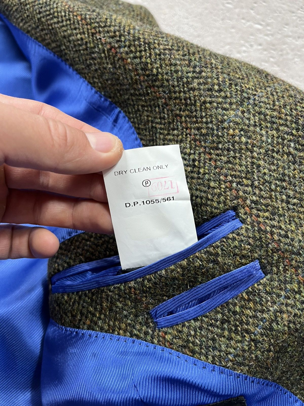 Harris Tweed Harris Tweed wool blazer brown herringbone R44 jacket Size 44R - 12 Thumbnail