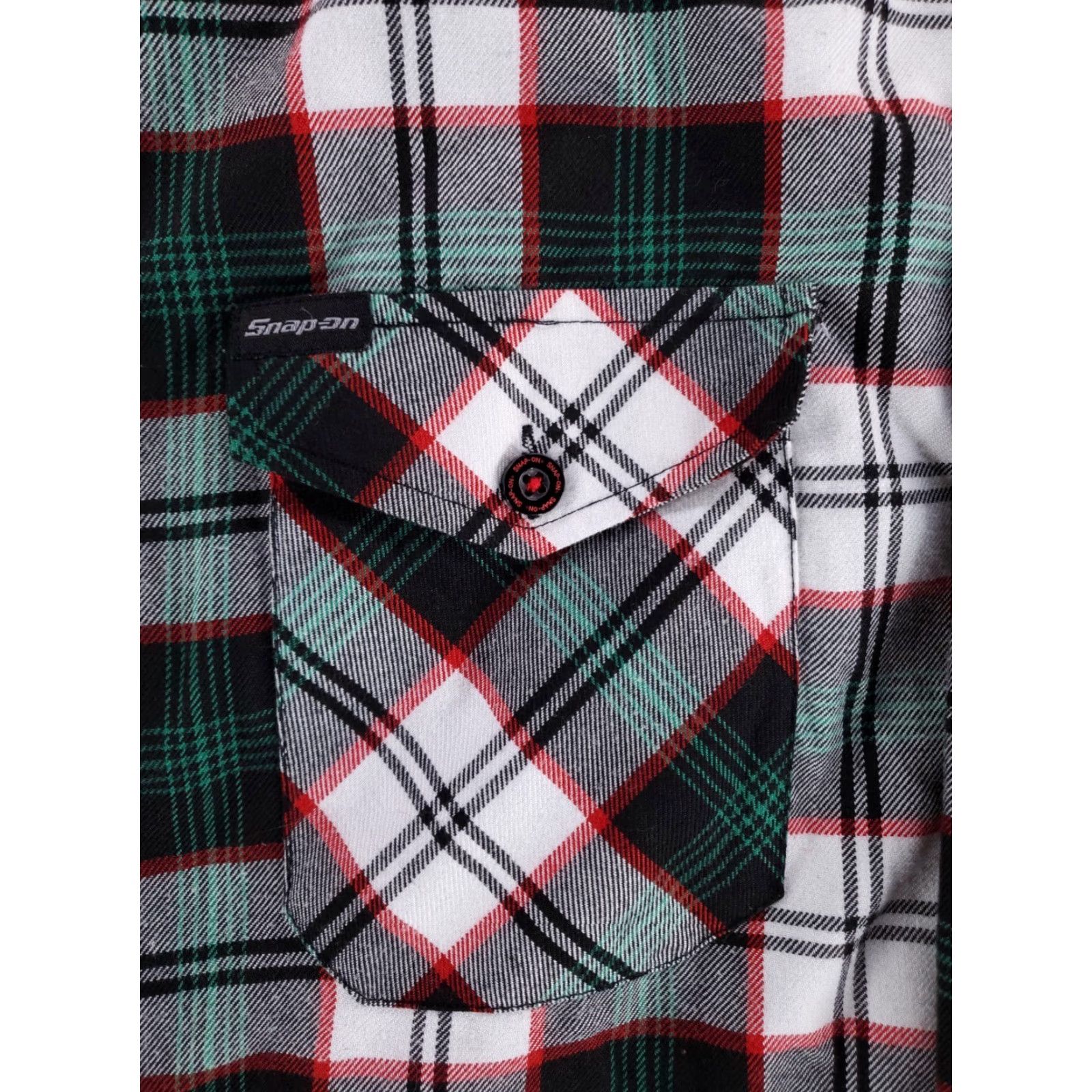 Vintage Dixxon Limited Edition Form and Function Snap On Plaid Green Red White Mens L Size US L / EU 52-54 / 3 - 2 Thumbnail