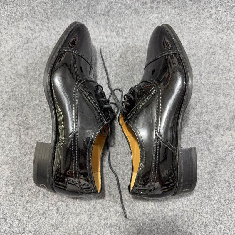 Gucci Gucci Black Patent Leather Casual Shoes - Size US 6.5 / EU 39-40 - 7 Thumbnail