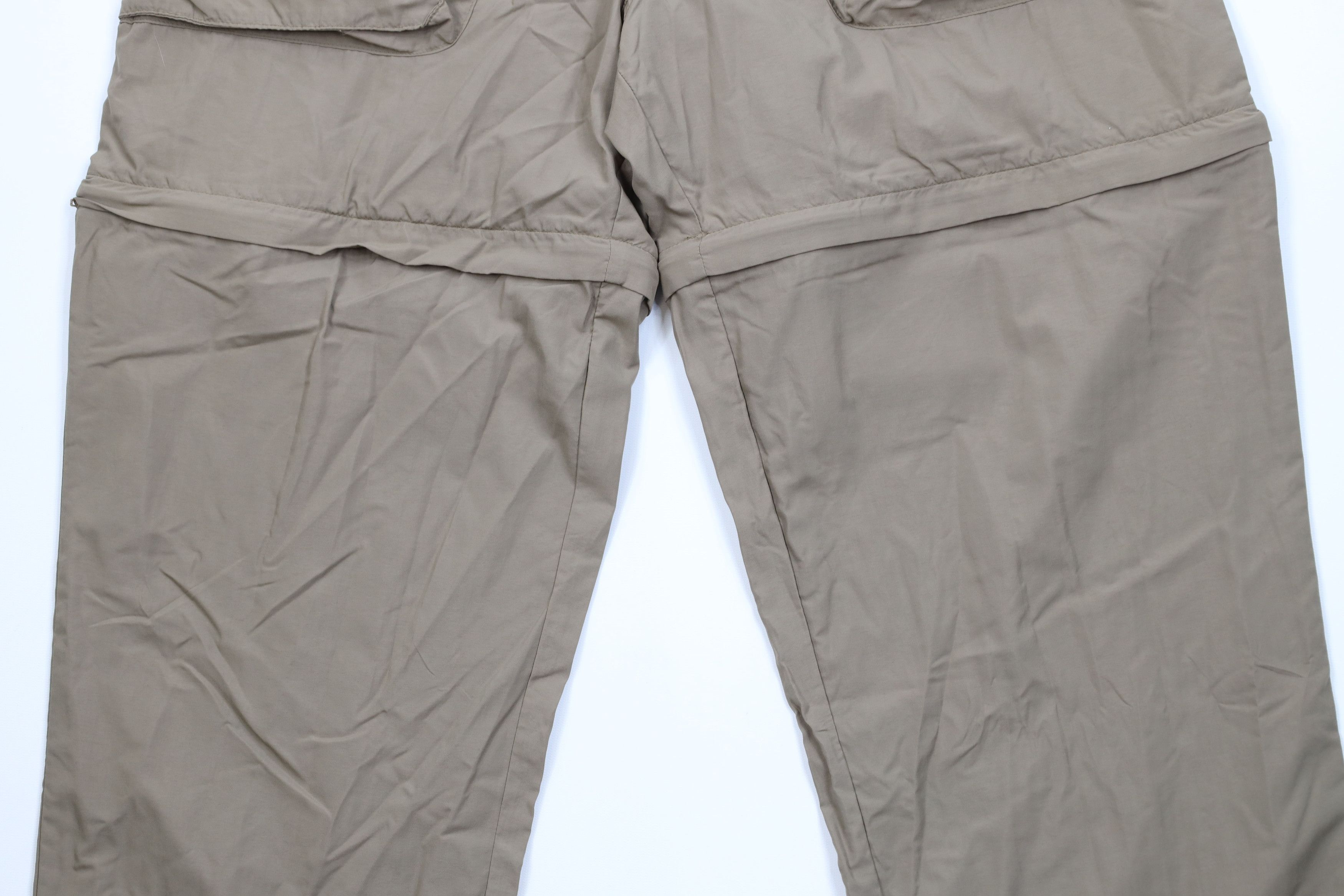 Cabelas Vintage Cabelas Wide Leg Convertible Cargo Pants Brown Size US 36 / EU 52 - 3 Thumbnail