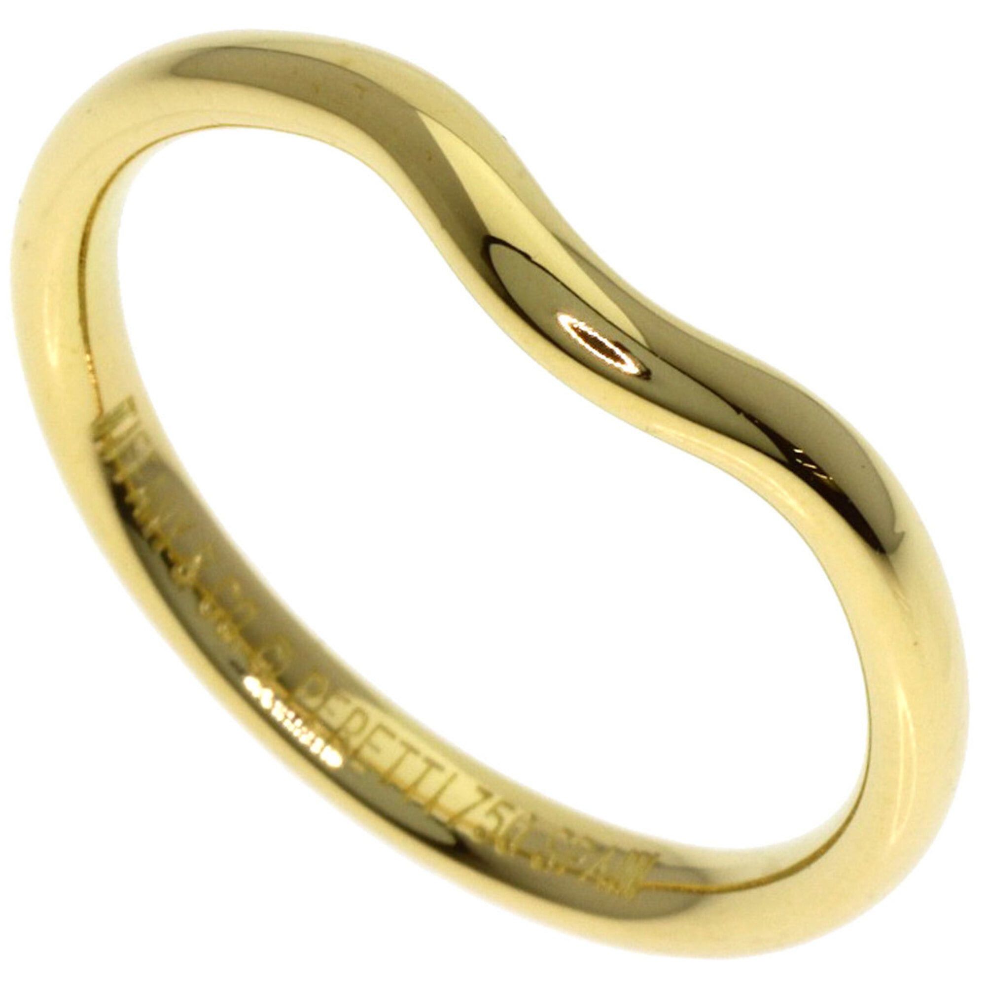 Tiffany & Co. Tiffany & Co. Curved Band Ring, 18K Yellow Gold, Women's. Size ONE SIZE - 1 Thumbnail