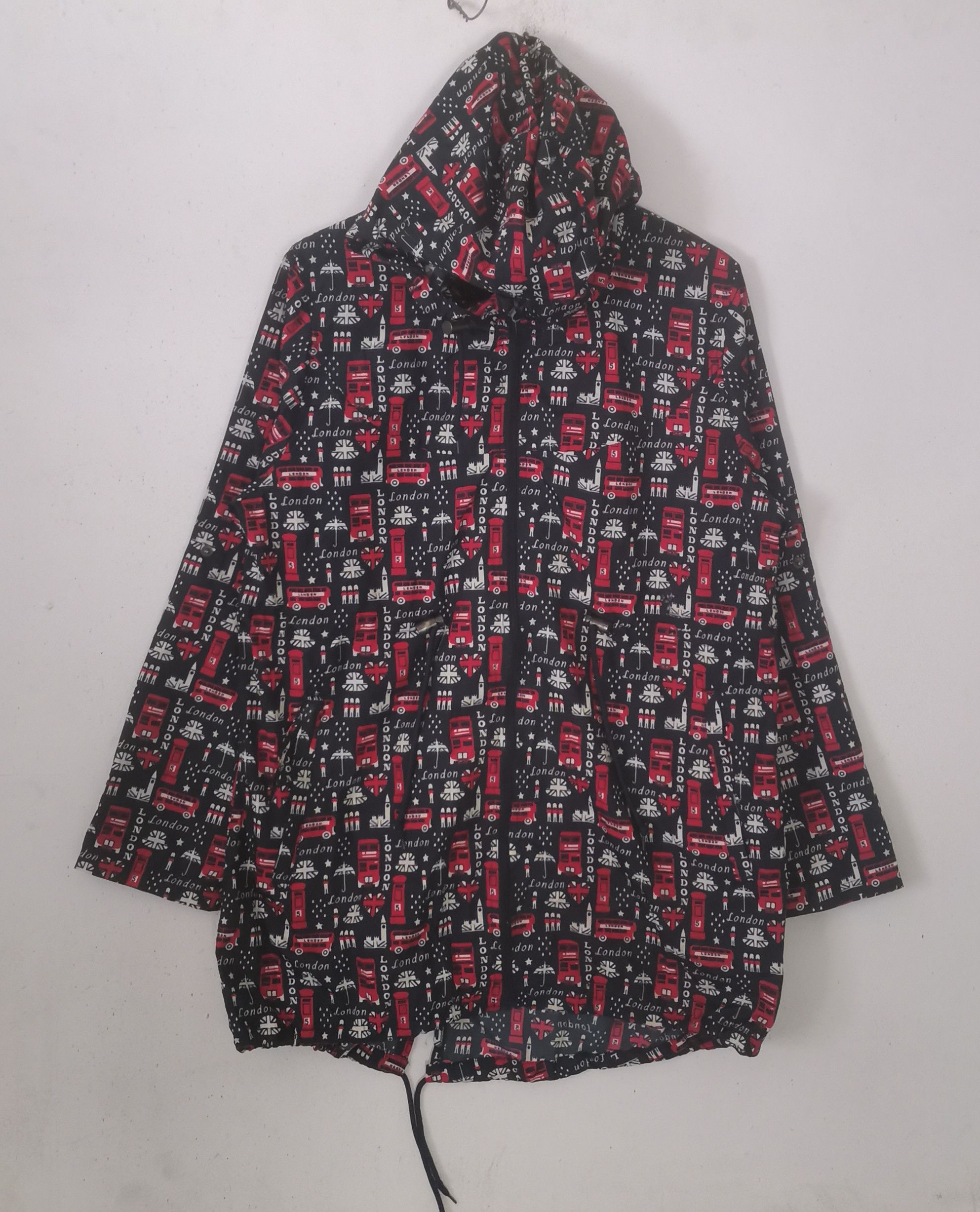 Designer × Vintage Rare Parka in a pocket parkas full print over Size US M / EU 48-50 / 2 - 1 Thumbnail
