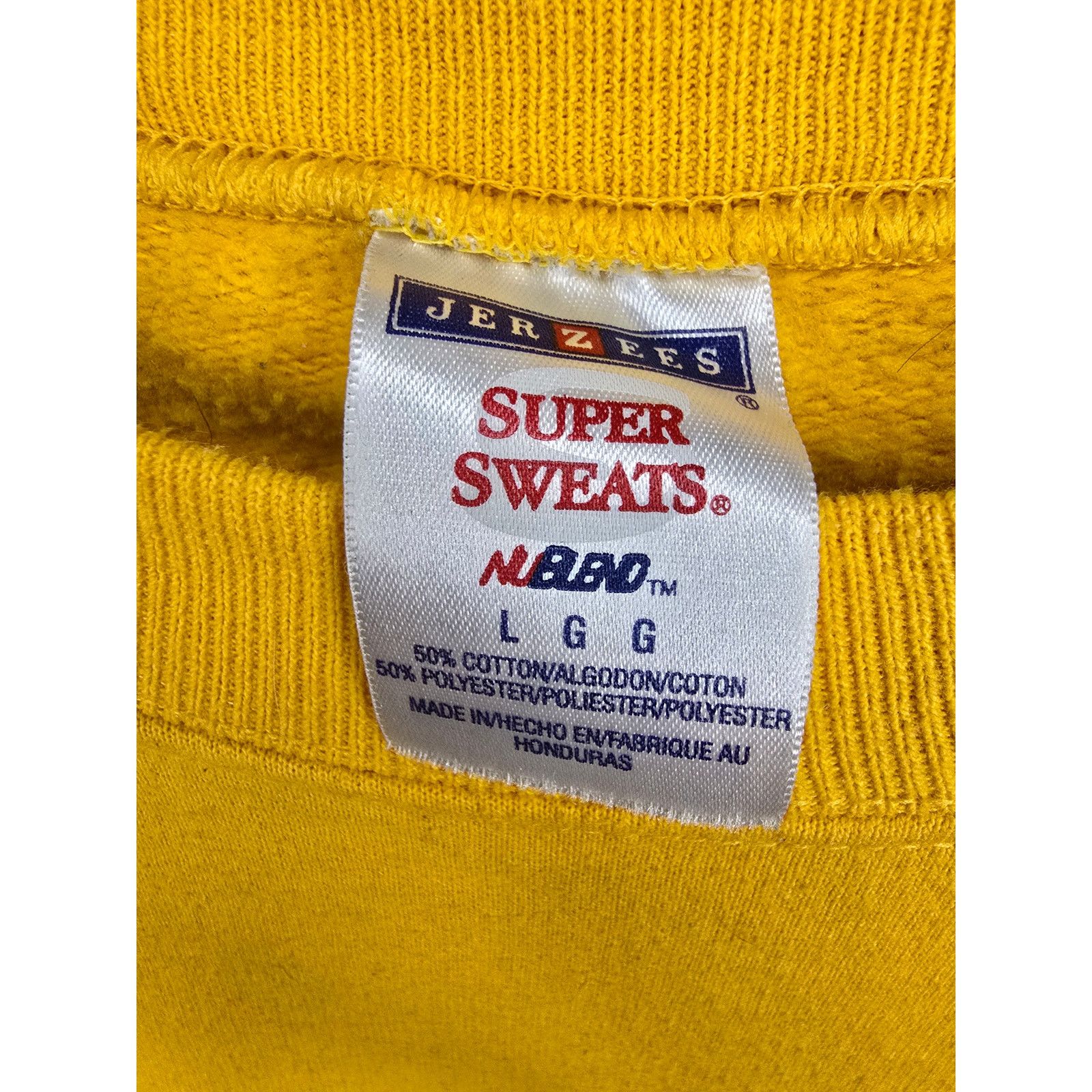 Jerzees Vintage Airforce Sweater Blackhawk Student Squadron Crewneck Size US L / EU 52-54 / 3 - 6 Thumbnail