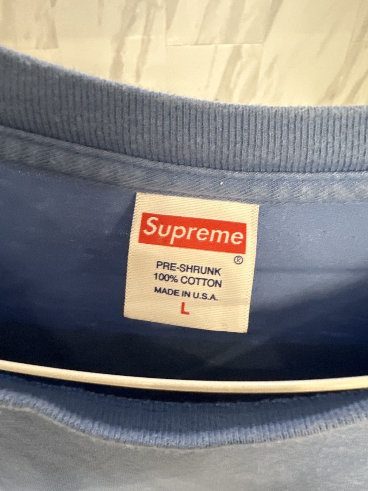 Supreme × Vintage Supreme Vintage T shirt blue Size US L / EU 52-54 / 3 - 2 Thumbnail