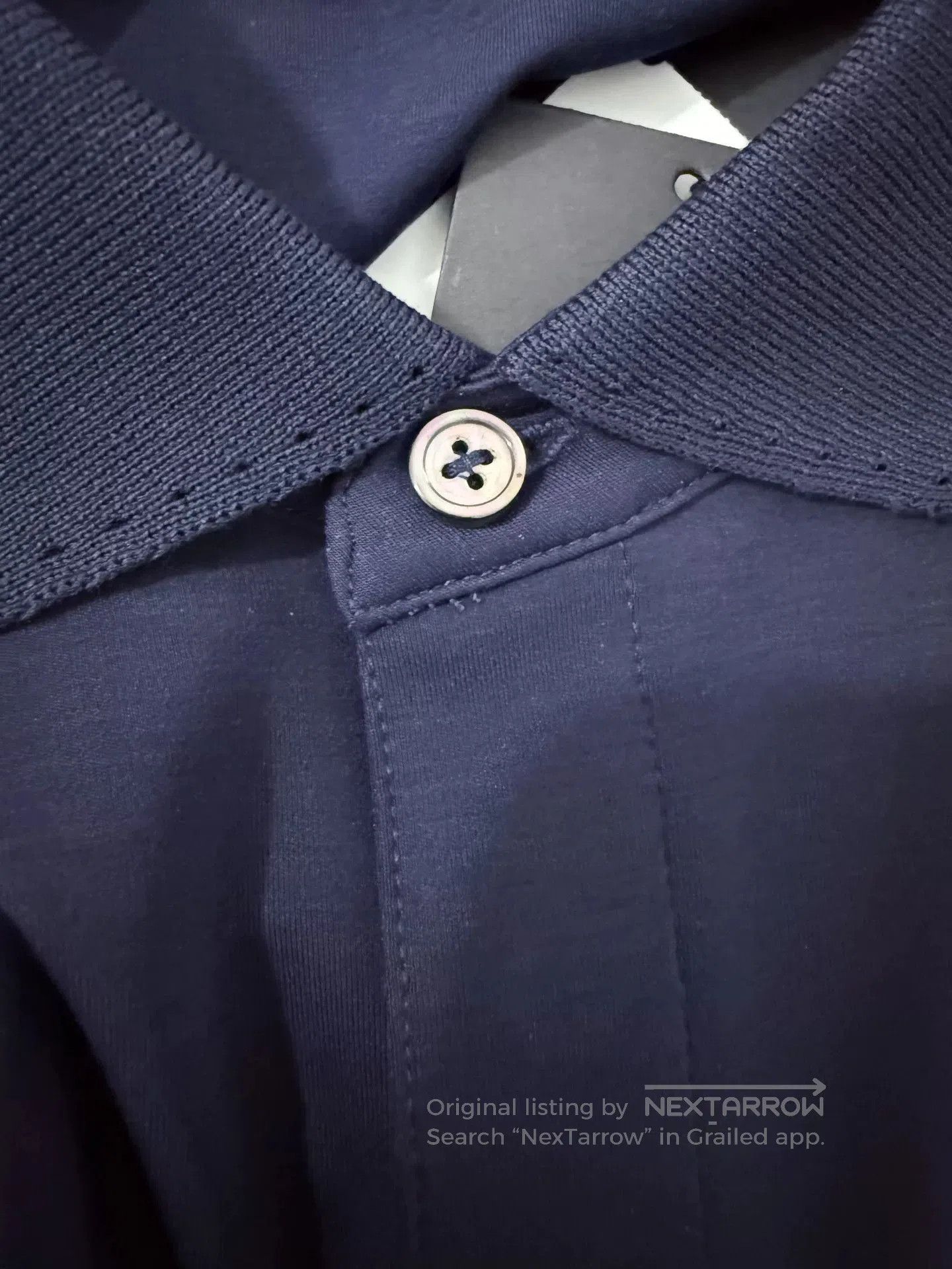 Ermenegildo Zegna Zegna Men's Short-Sleeve Polo Shirt. Size US L / EU 52-54 / 3 - 3 Thumbnail