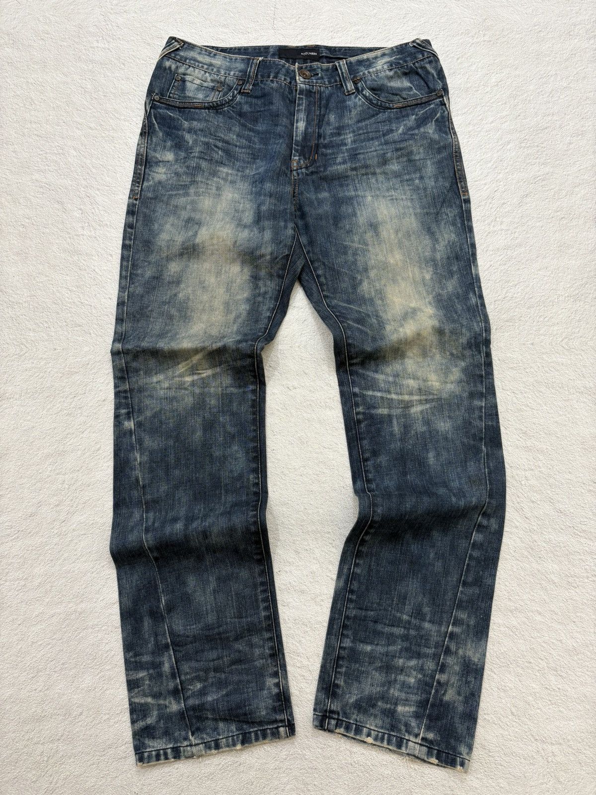 Hysteric Glamour 2000s koolhas japan acid wash denim y2k style Size US 34 / EU 50 - 1 Thumbnail