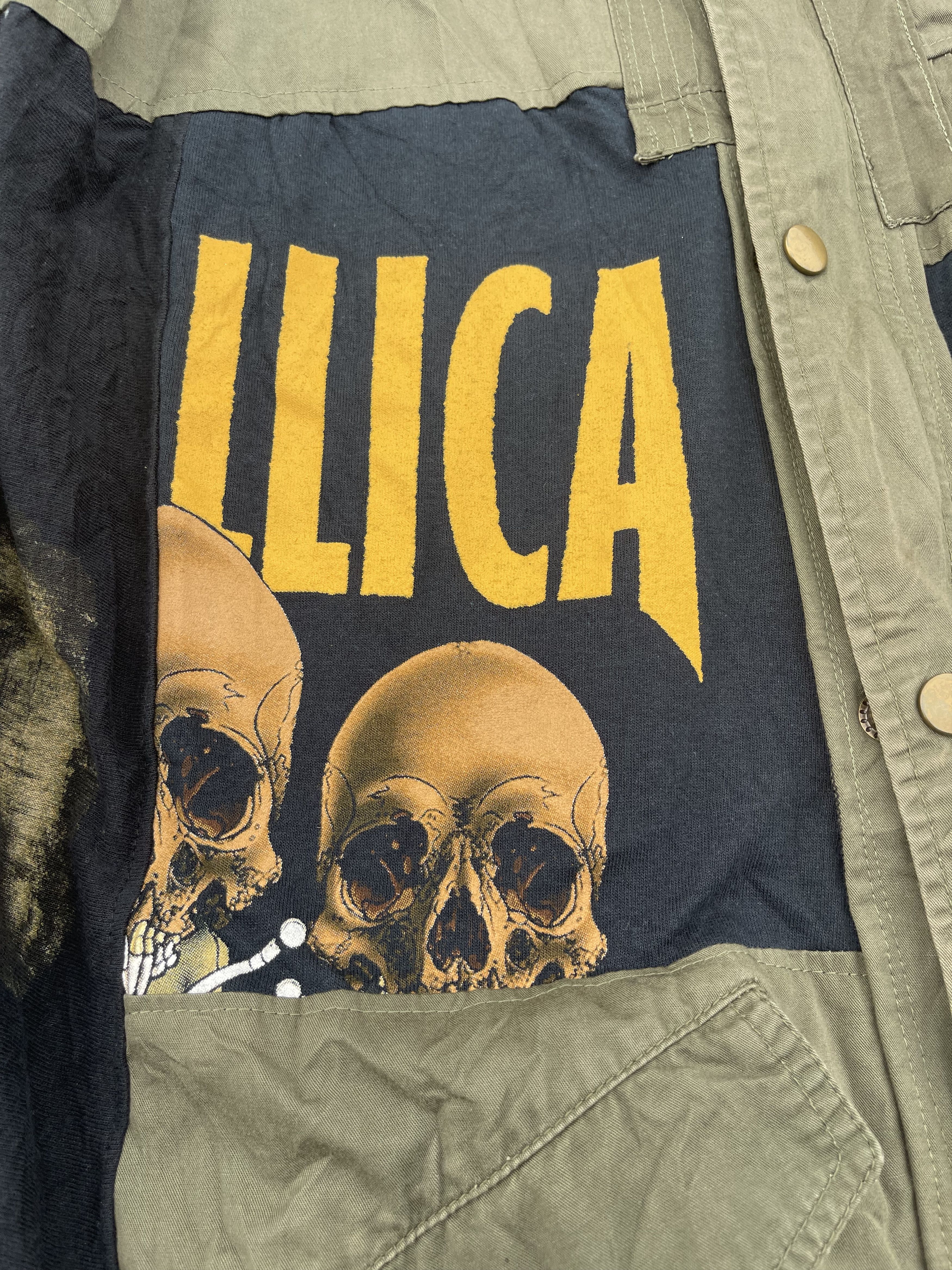 Seditionaries Modelly Remake Metallica Pushead Reconstruct Long Jacket Size US XL / EU 56 / 4 - 4 Thumbnail