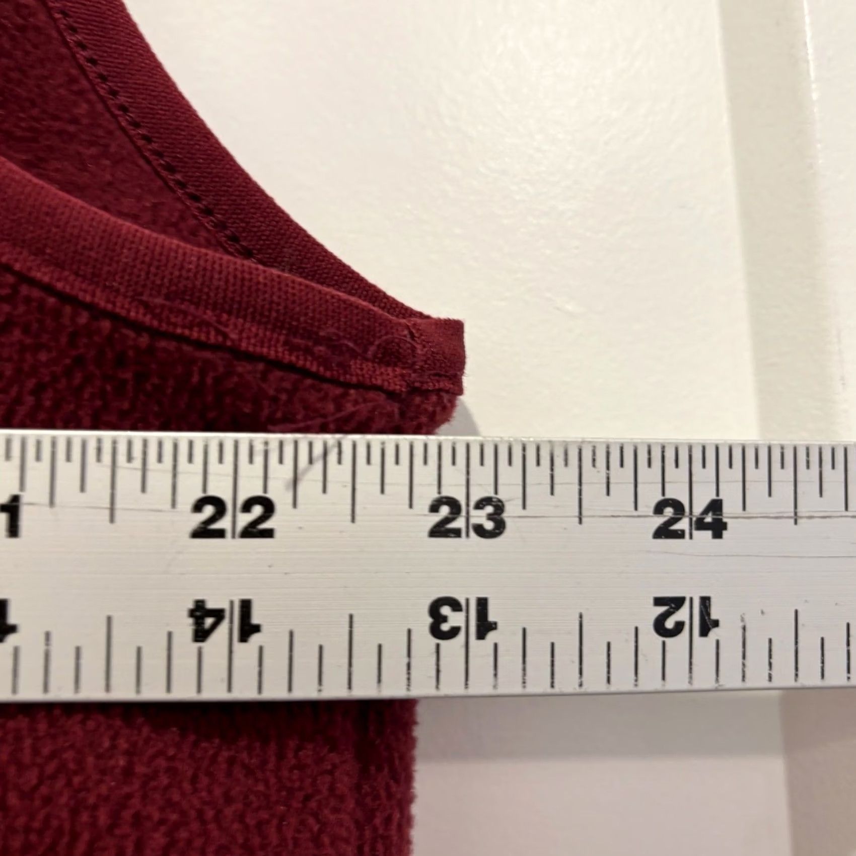 Brooks Brothers Brooks Brothers Mens XL Fleece Vest Burgundy Grey Full Zip Colorblock Mock Neck Size US XL / EU 56 / 4 - 4 Thumbnail