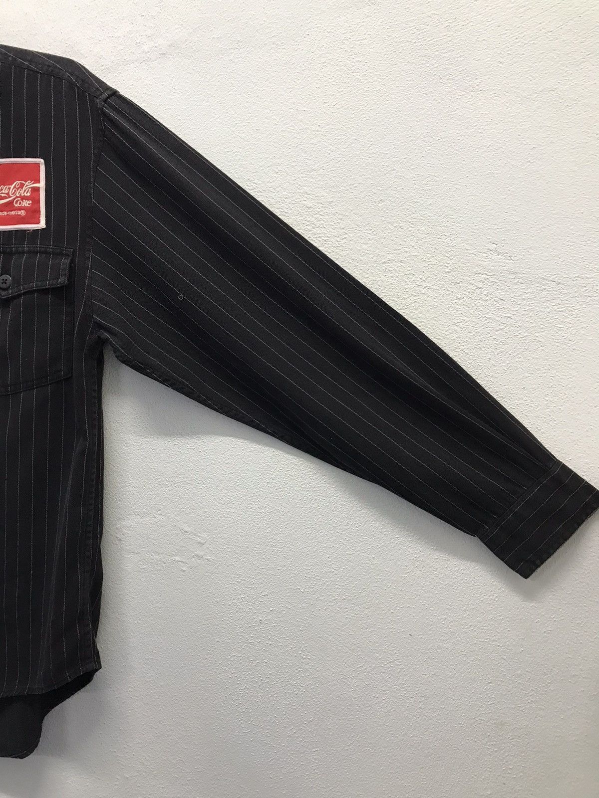 Coca Cola × Vintage Vintage Coca Cola Coke Trade-marks Long Sleeve Shirt ButtonUp Size US M / EU 48-50 / 2 - 6 Thumbnail