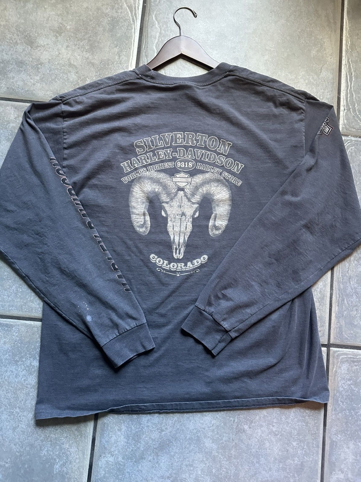Harley Davidson Super Faded Harley Davidson Long sleeve Size US XL / EU 56 / 4 - 3 Thumbnail