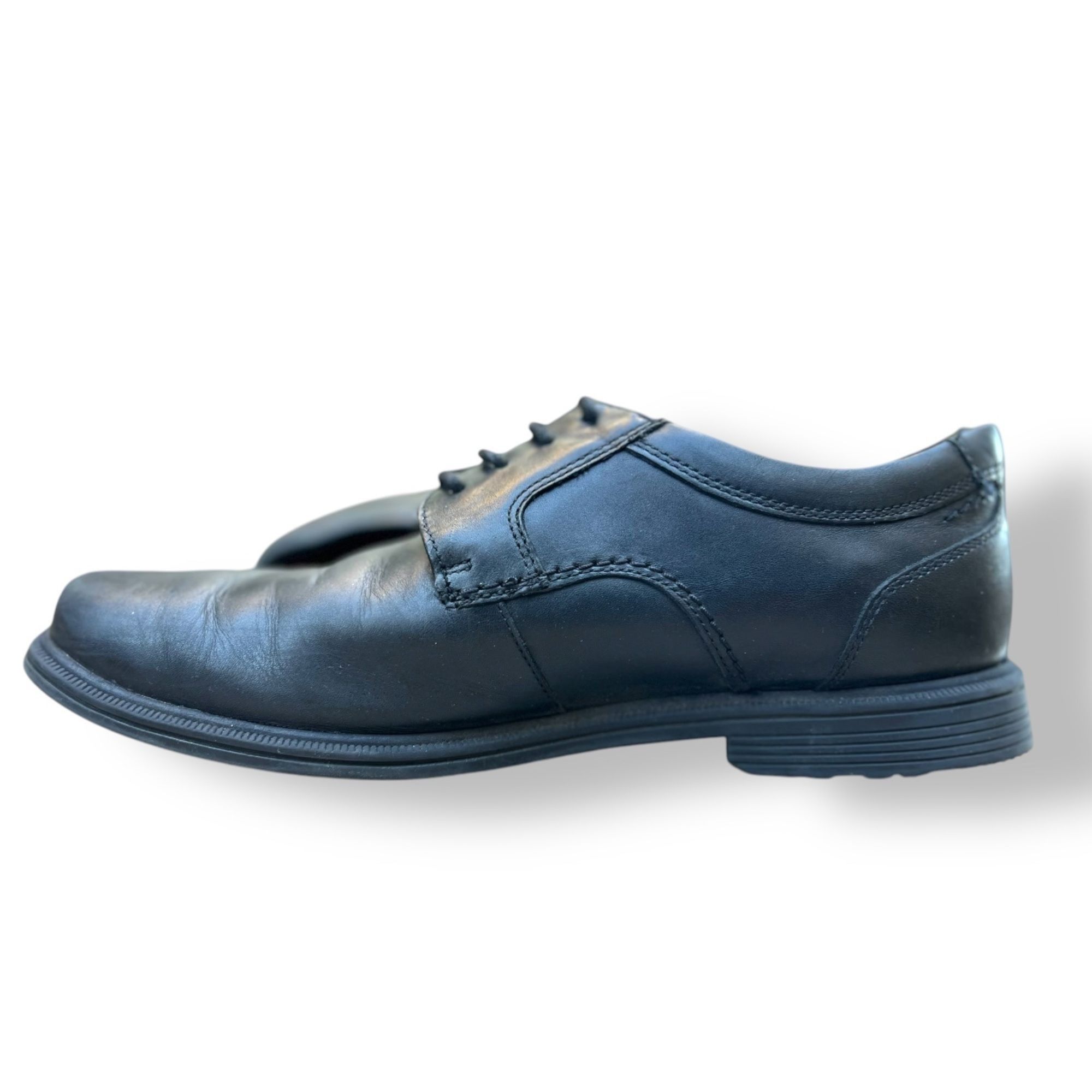 Rockport Mens Rockport Black Leather Oxford Shoes Size 8.5 Made In In Size US 8.5 / EU 41-42 - 5 Thumbnail