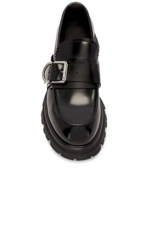 Alexander McQueen o1w1db10725 Wander Loafer in Black Size US 9 / EU 42 - 4 Thumbnail