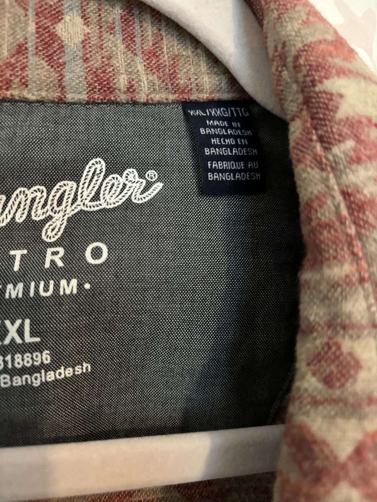 Wrangler Wrangler Retro Premium Aztec Print Flannel Shirt - XXL Size US XXL / EU 58 / 5 - 3 Thumbnail
