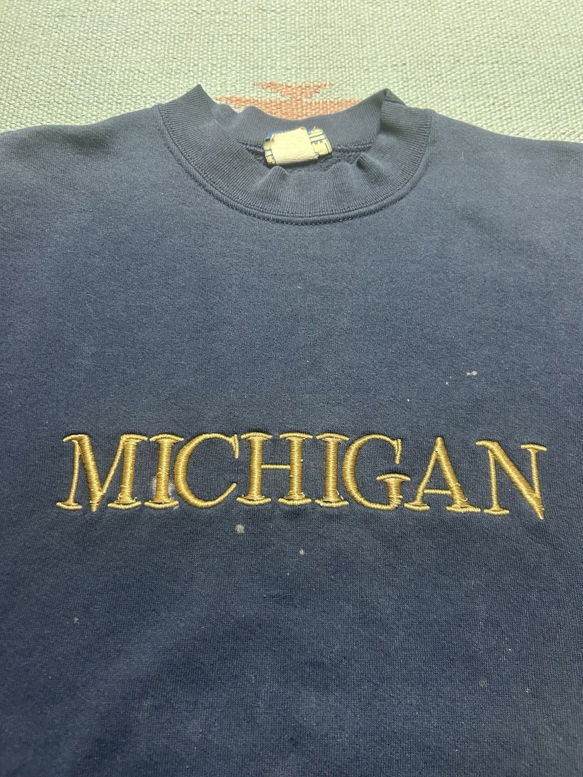 Vintage Vtg 90s crewneck sweatshirt university of Michigan medium Size US M / EU 48-50 / 2 - 4 Thumbnail