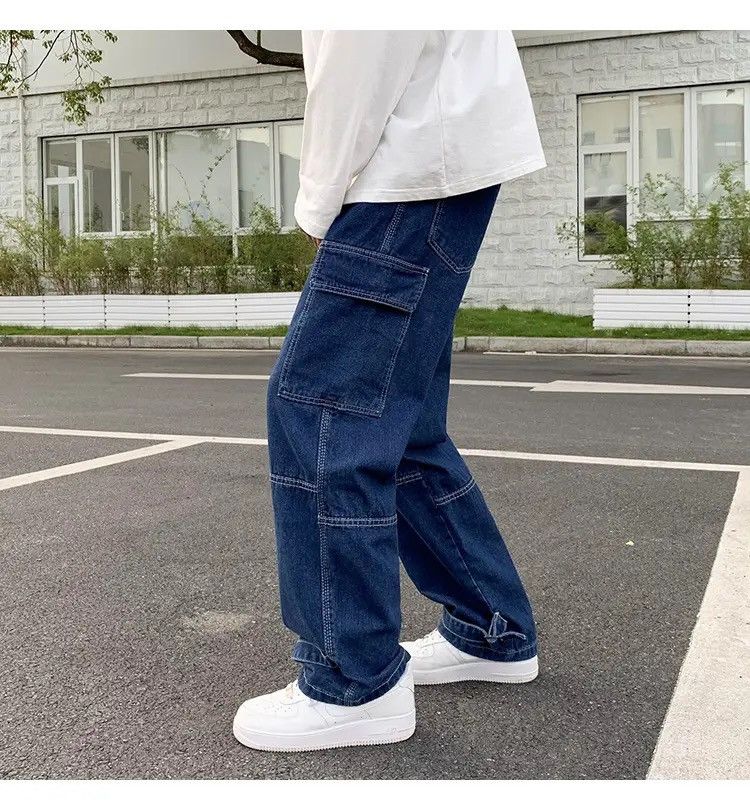 Other Skateboard Baggy Carpenter Denim Jeans Cargo y2k Size US 34 / EU 50 - 5 Thumbnail