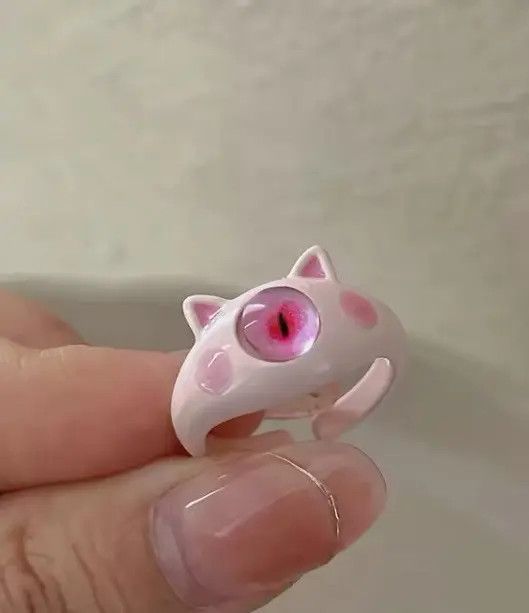 Jewelry Matsuoka x Aoki Cute Monster One Adjustable Ring Size ONE SIZE - 7 Thumbnail