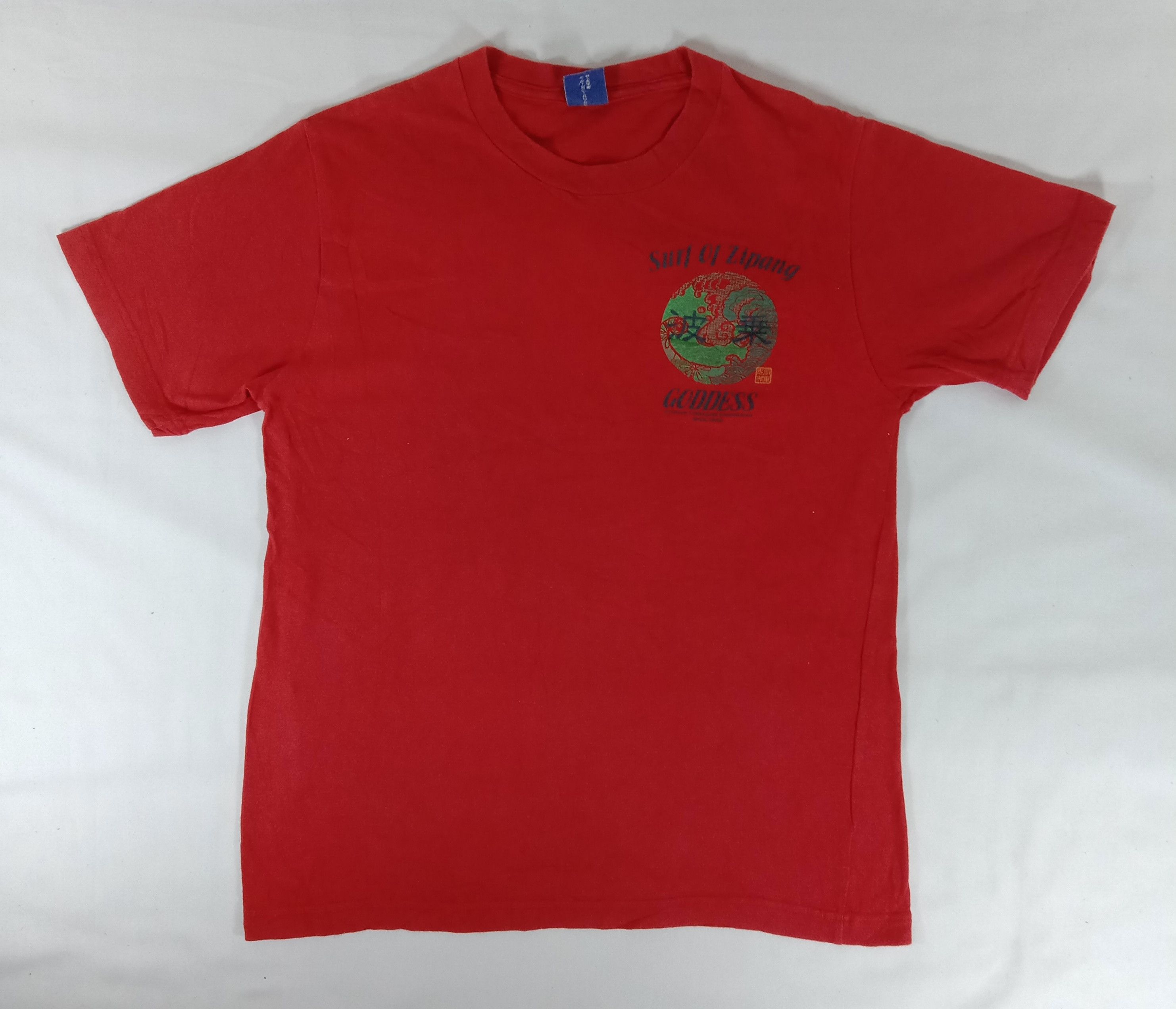 Japanese Brand Vintage Team Goddess Surf Of Zipang Big Logo T Shirt Size US M / EU 48-50 / 2 - 4 Thumbnail