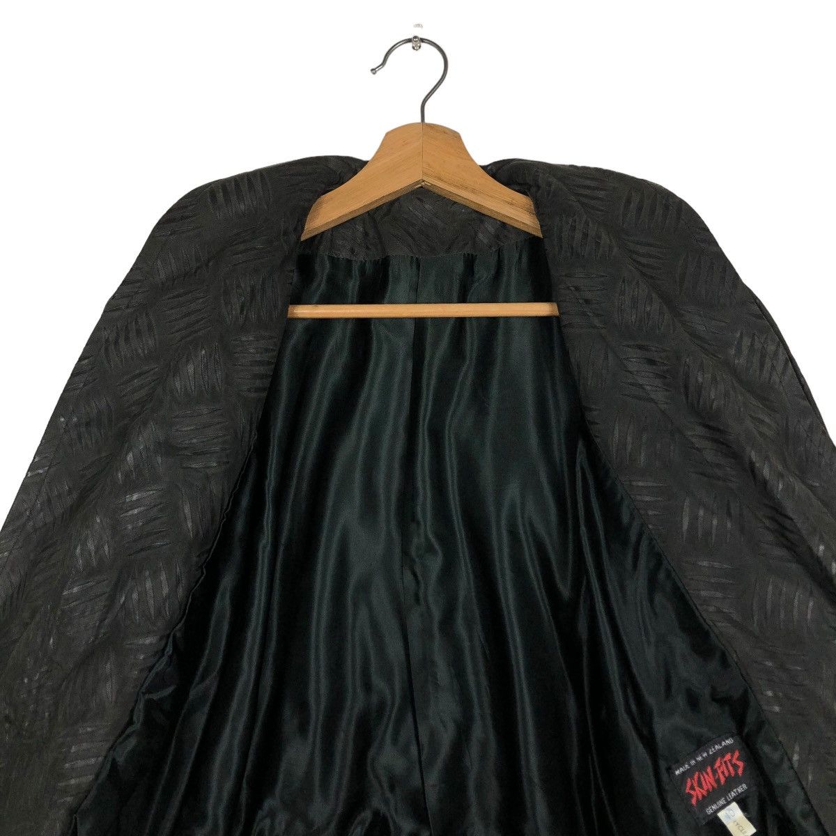 Vintage 🔥VINTAGE BIKER LEATHER JACKET SKIN-FITS ISSEY MIYAKE Size US M / EU 48-50 / 2 - 16 Thumbnail
