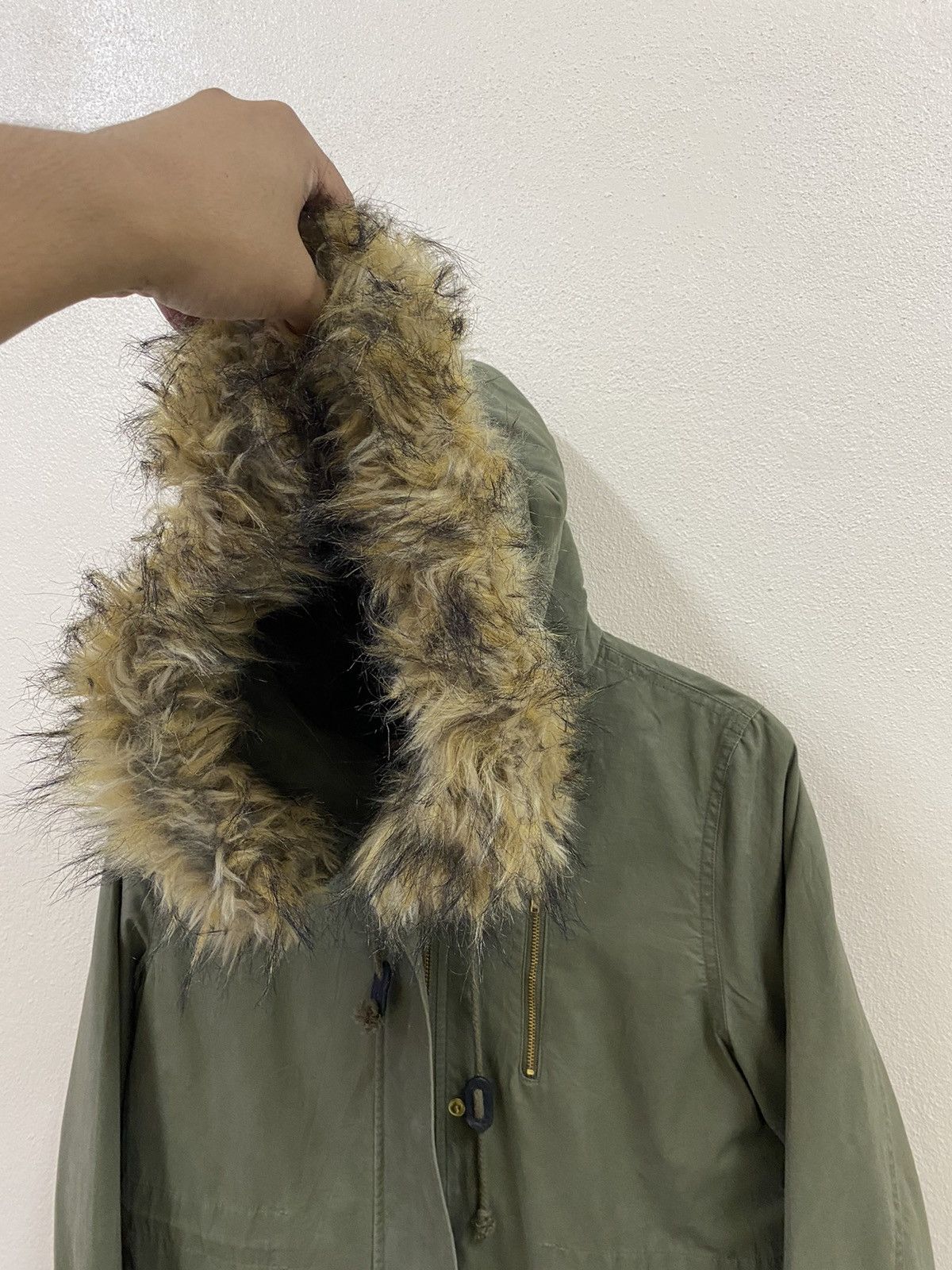 Japanese Brand × Vintage Elvence - Deux Parka Fur Jacket Size US M / EU 48-50 / 2 - 3 Thumbnail