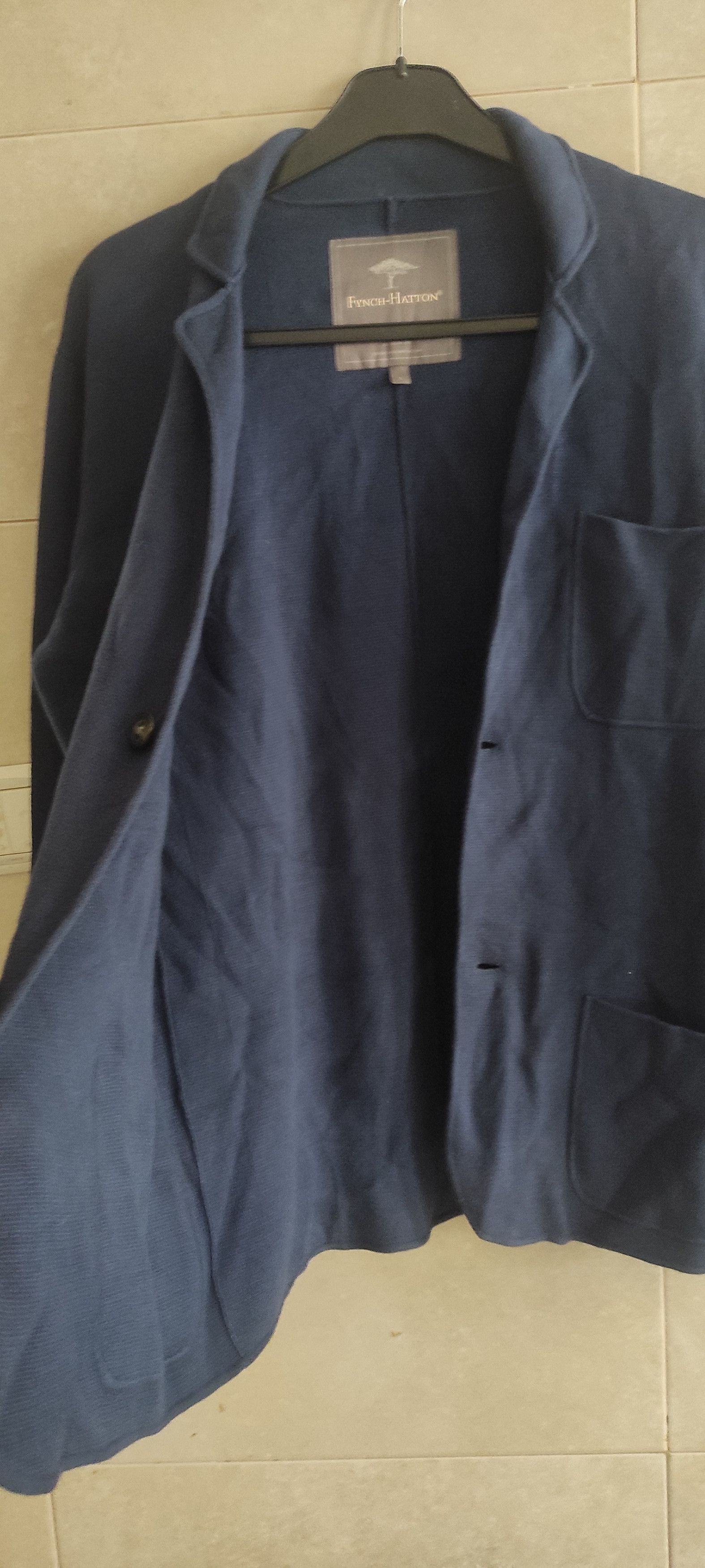 Other Fynch-Hatton Knit Buttons Blazer Like Vest in color Navy Size US L / EU 52-54 / 3 - 11 Thumbnail
