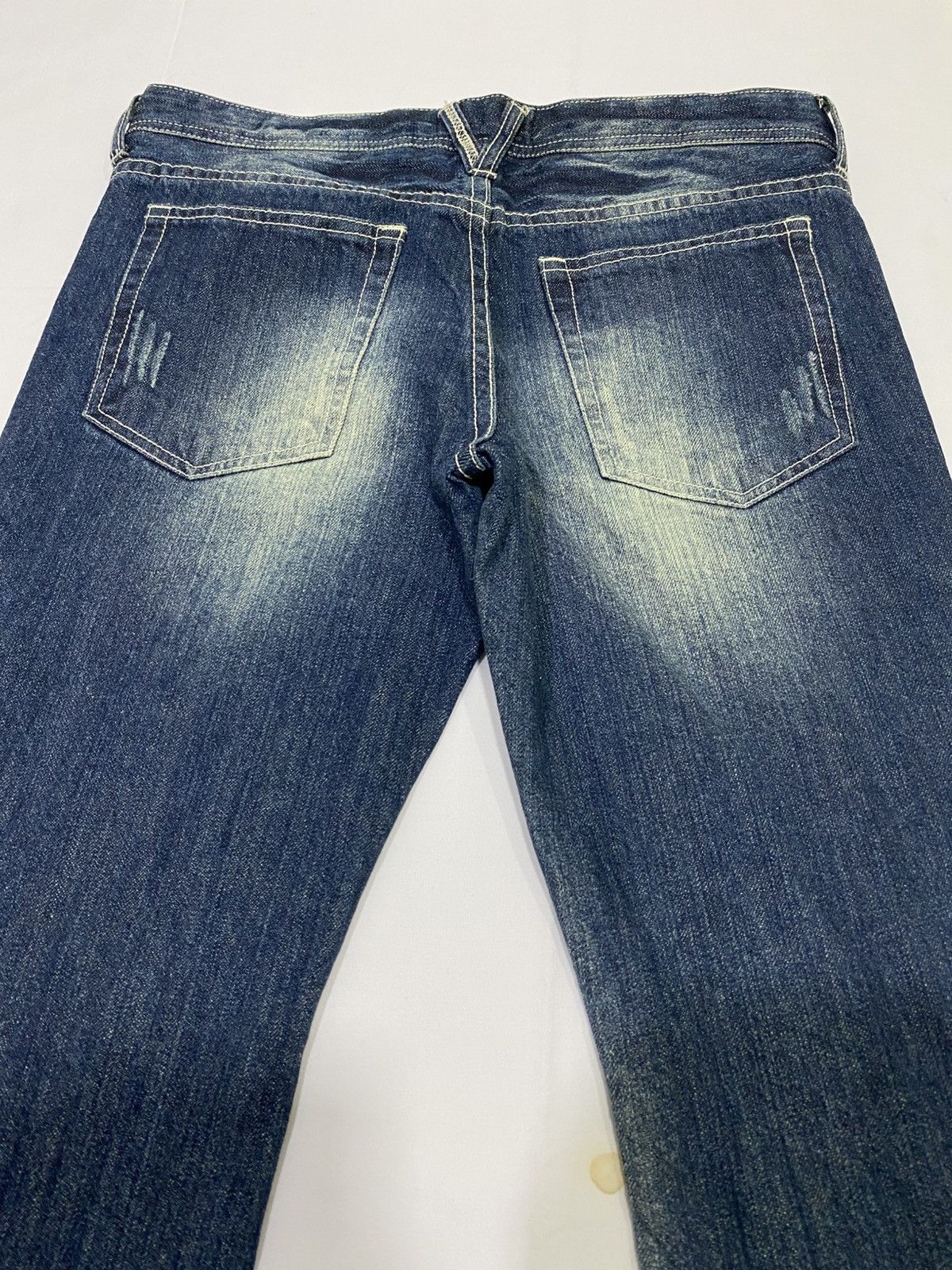 Tornado Mart Japanese brand X ecstrail flare jeans Size US 32 / EU 48 - 14 Thumbnail