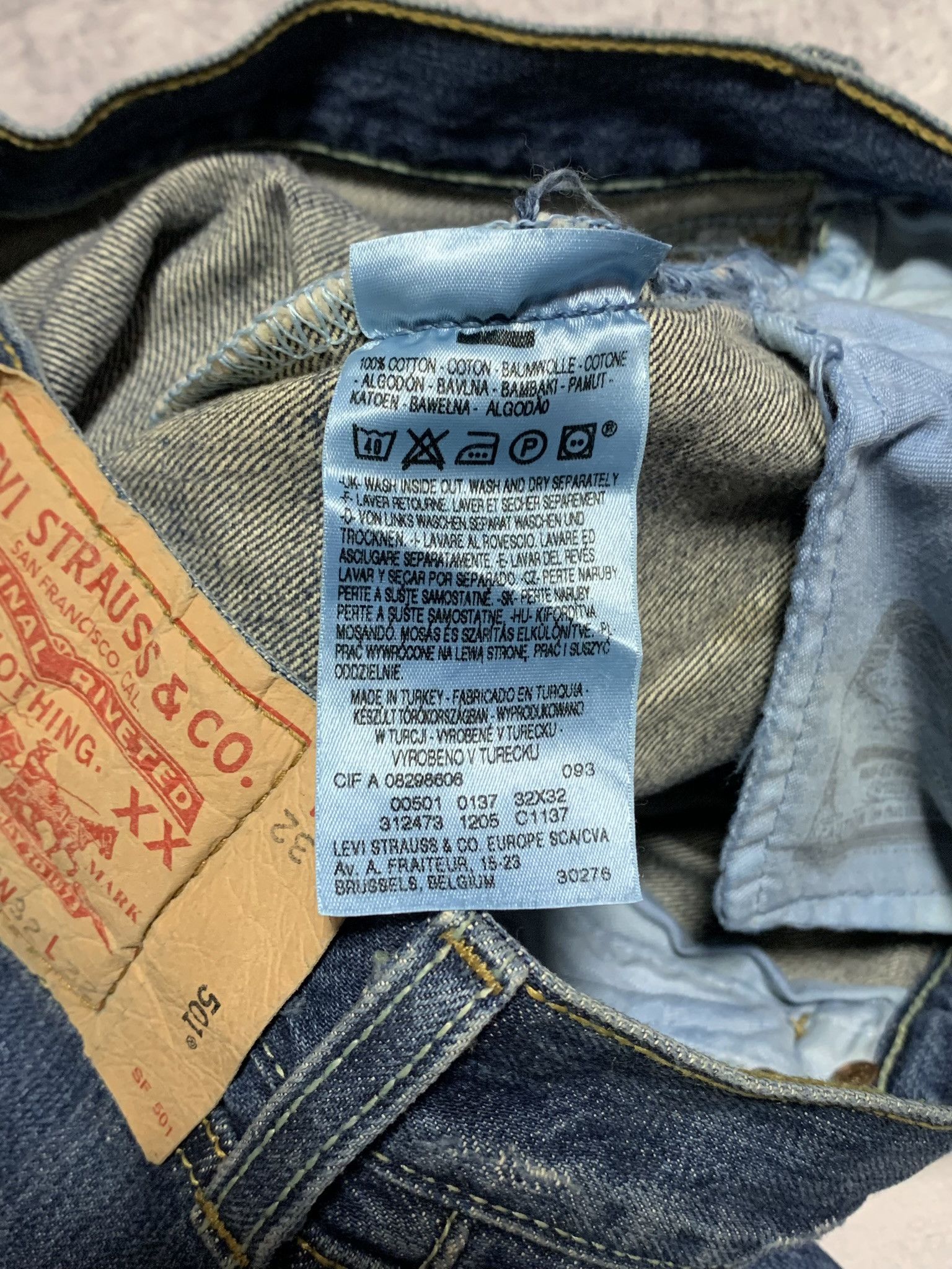 Levi's Levi's 501 Special Edition Denim Jeans Size US 32 / EU 48 - 10 Thumbnail